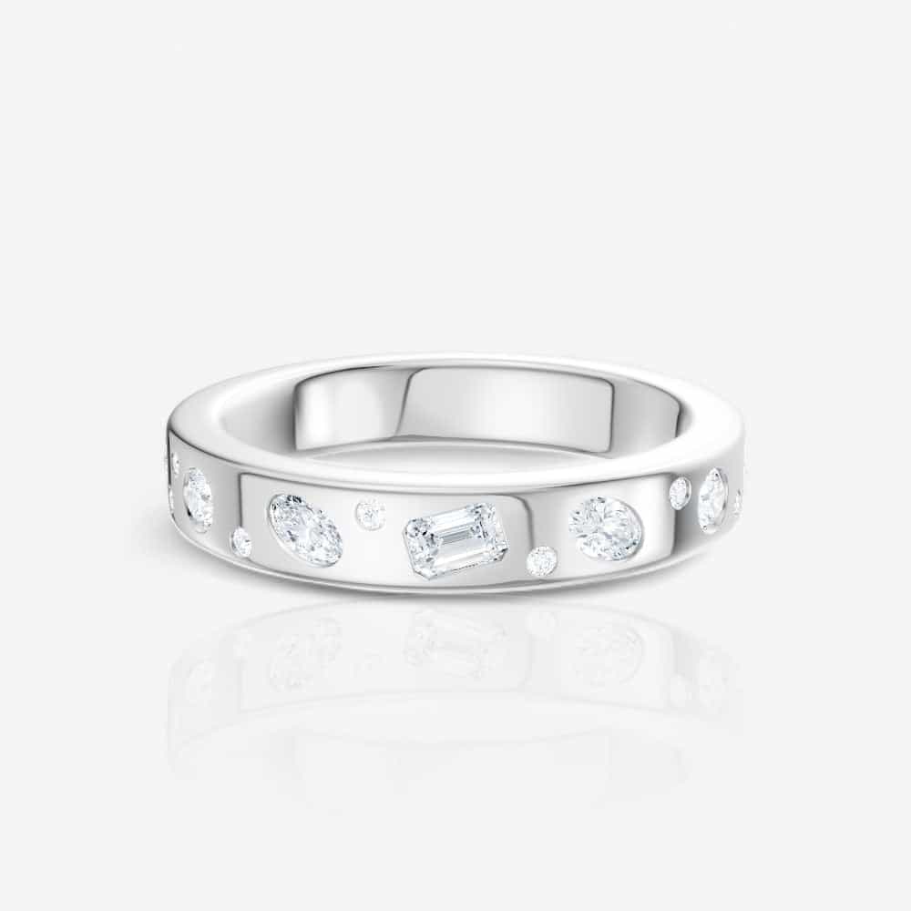 14kt white gold/top