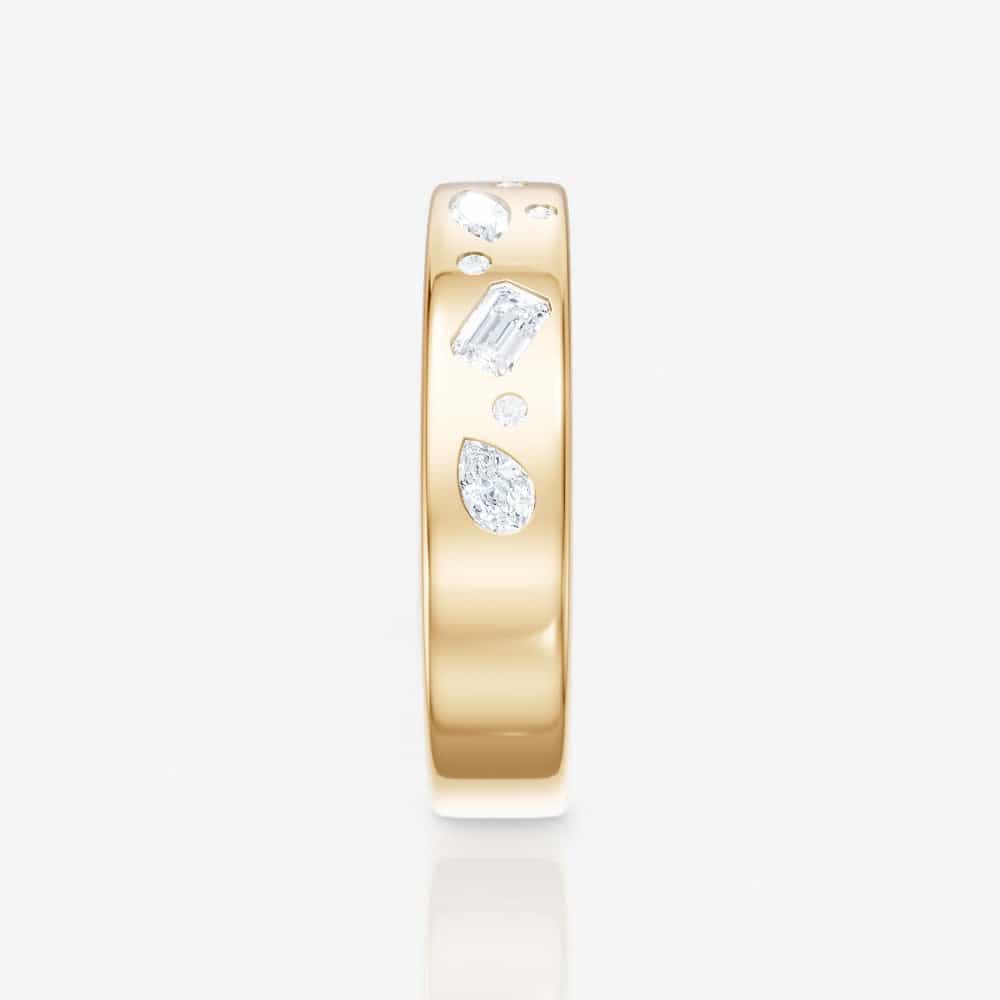 14kt yellow gold/perspective