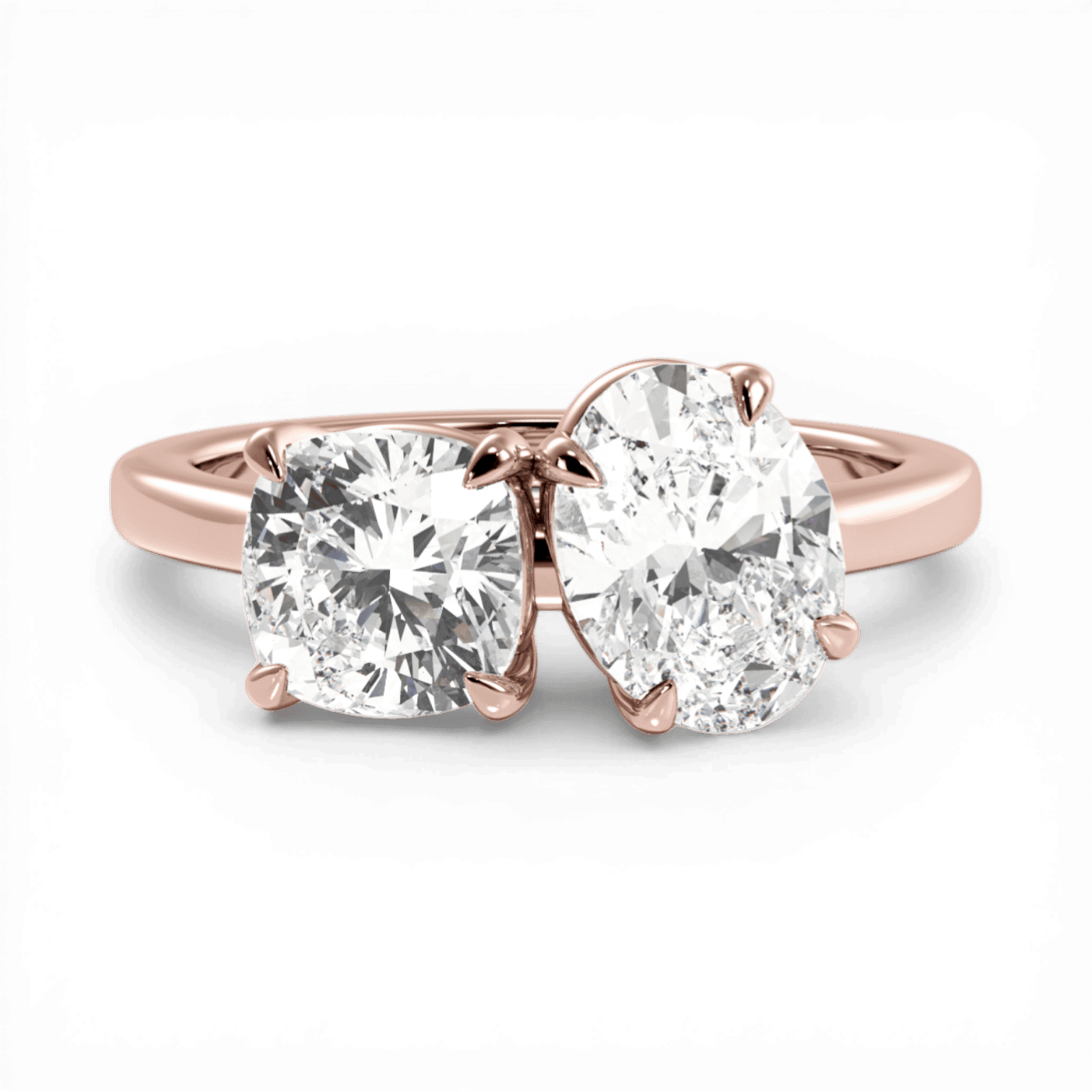 18kt rose gold/top