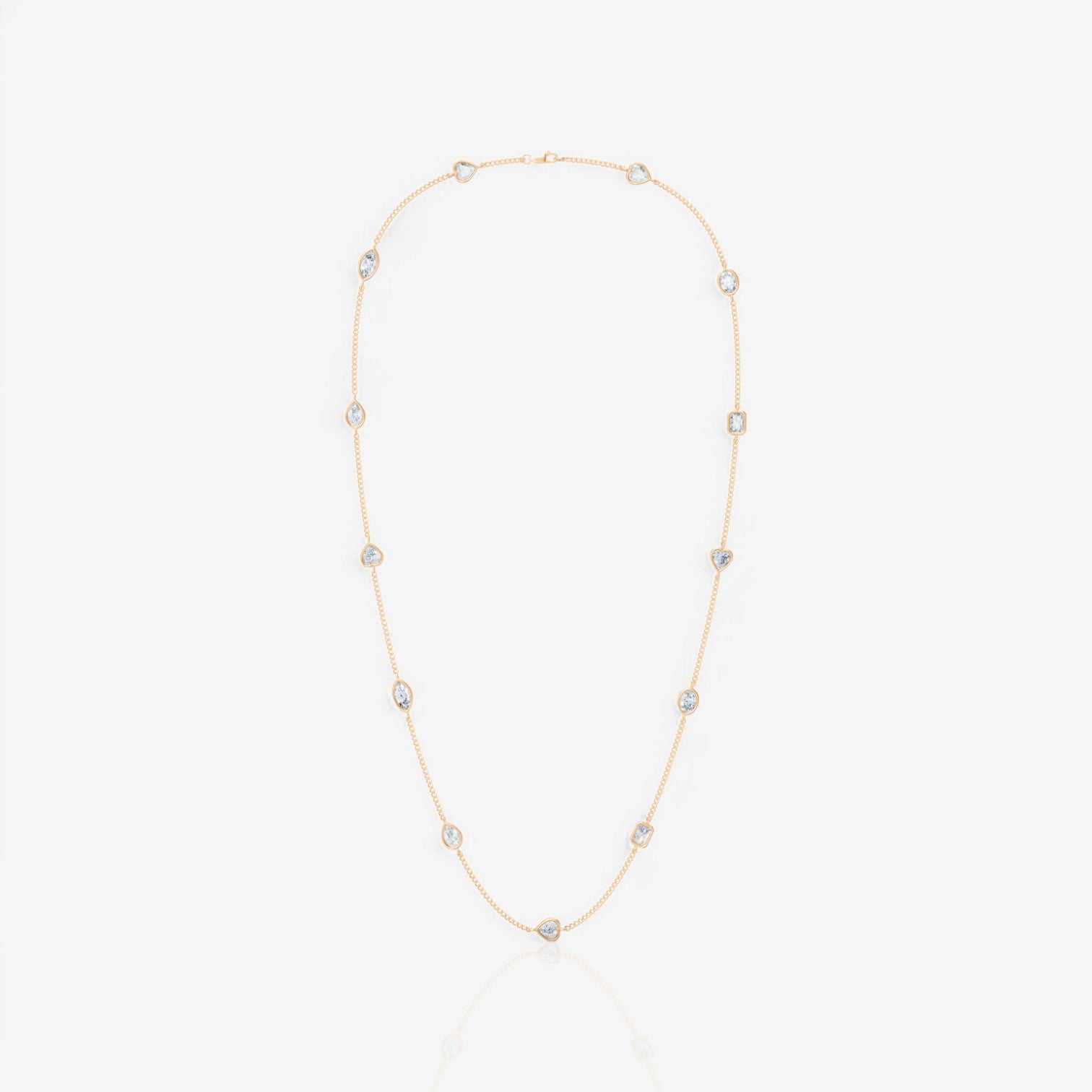 18kt rose gold/4.00/side