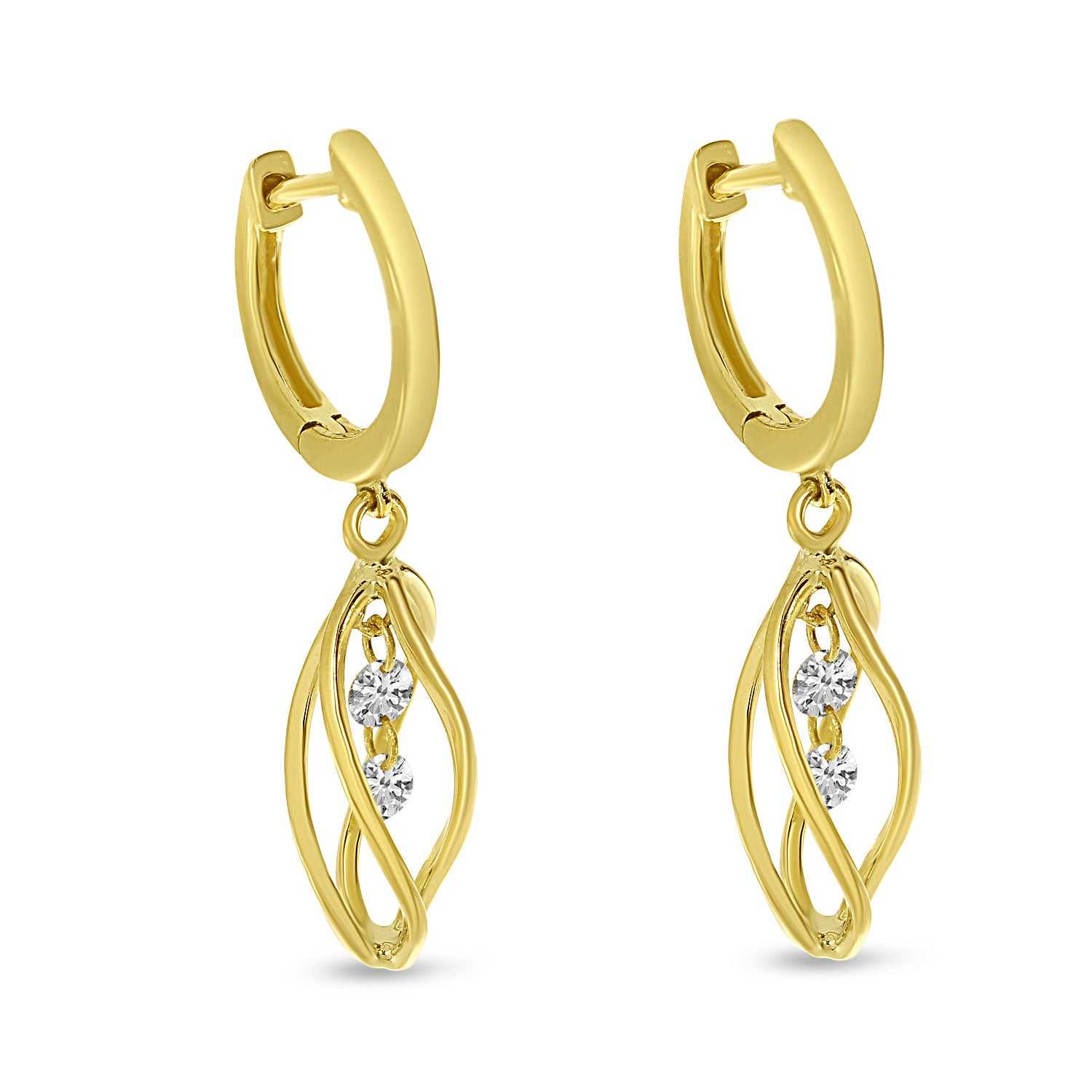 14kt yellow gold/perspective