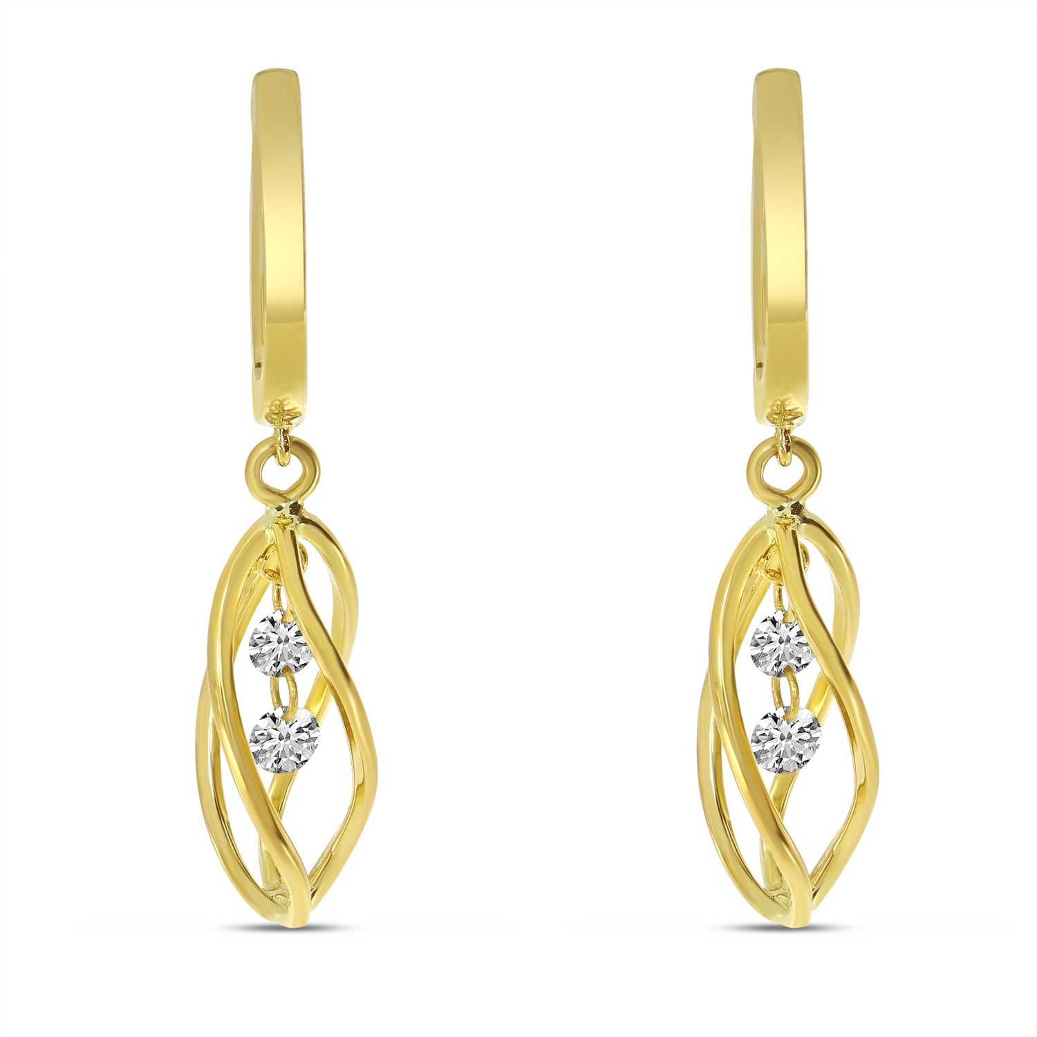 14kt yellow gold/top