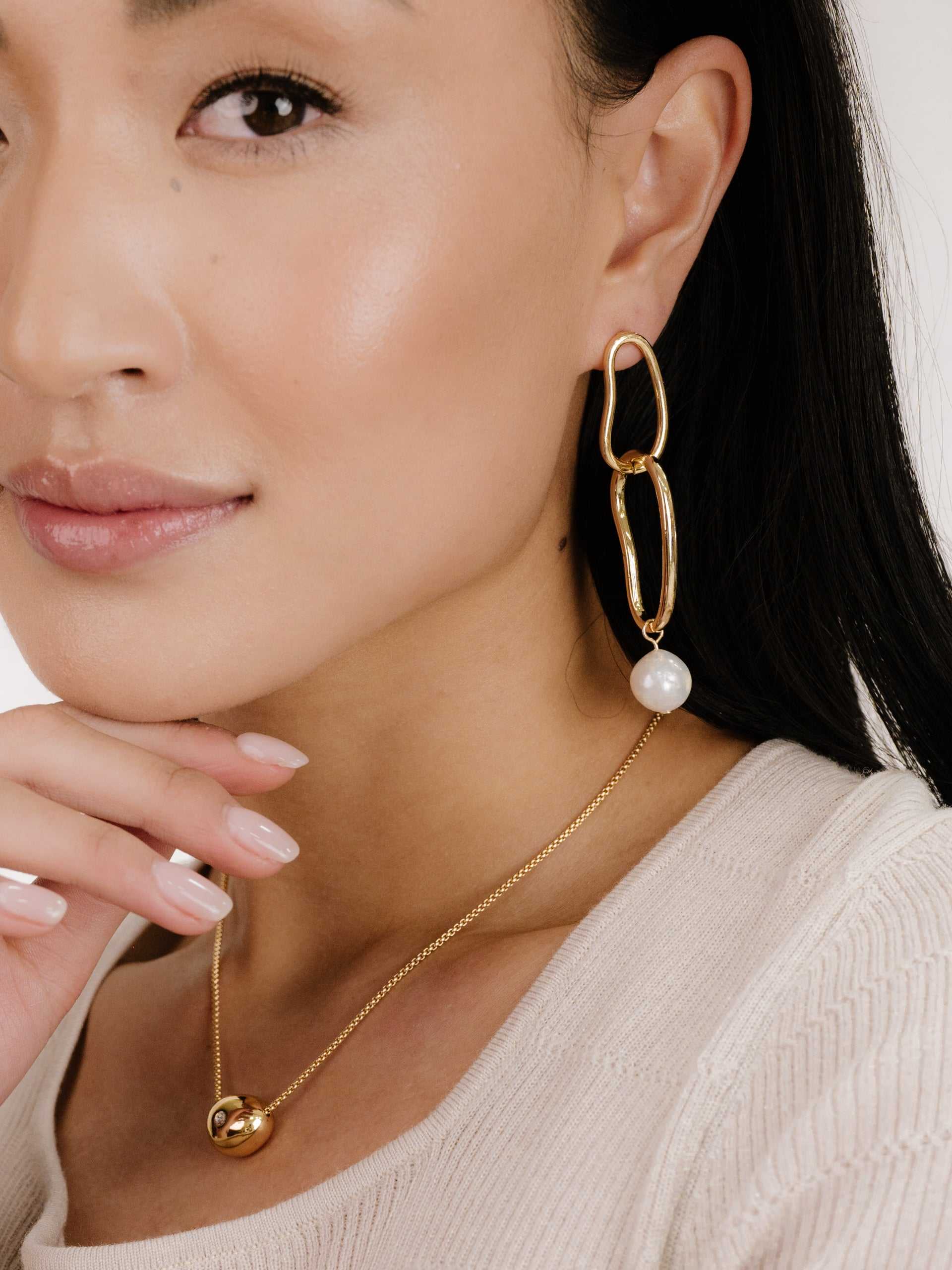 18kt gold plated/measurements