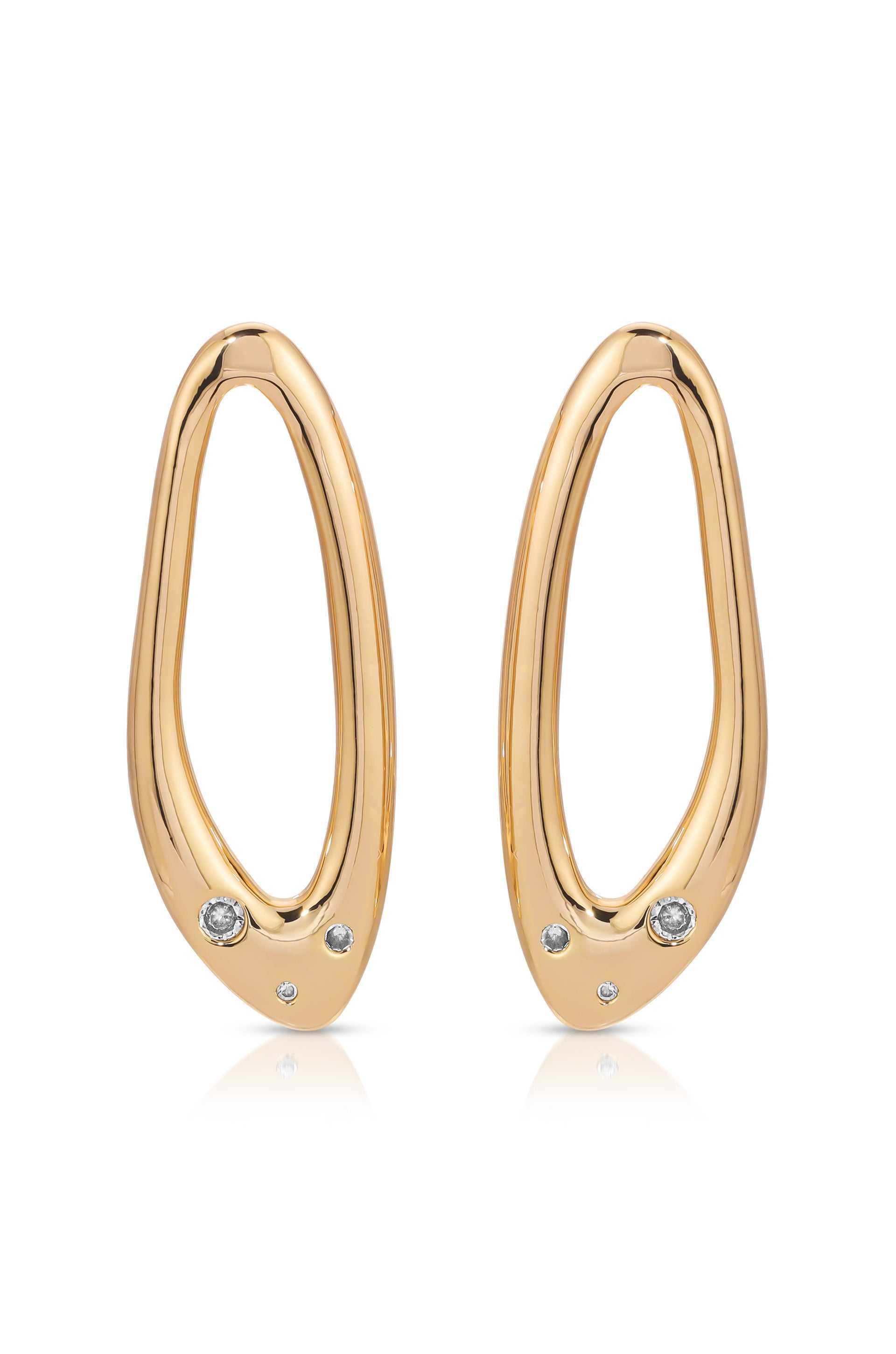 18kt Gold Plated/side