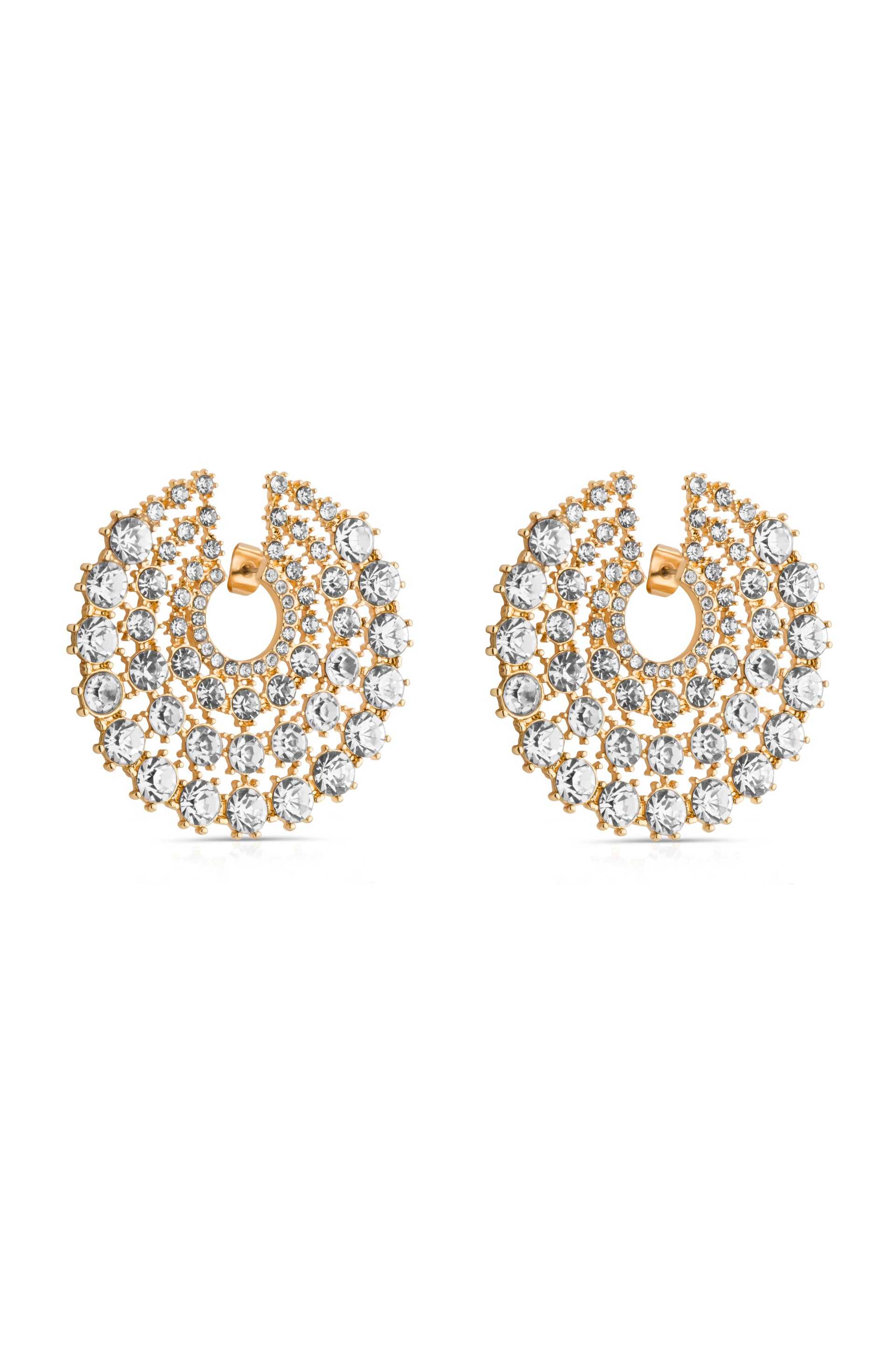 18kt gold plated/hover