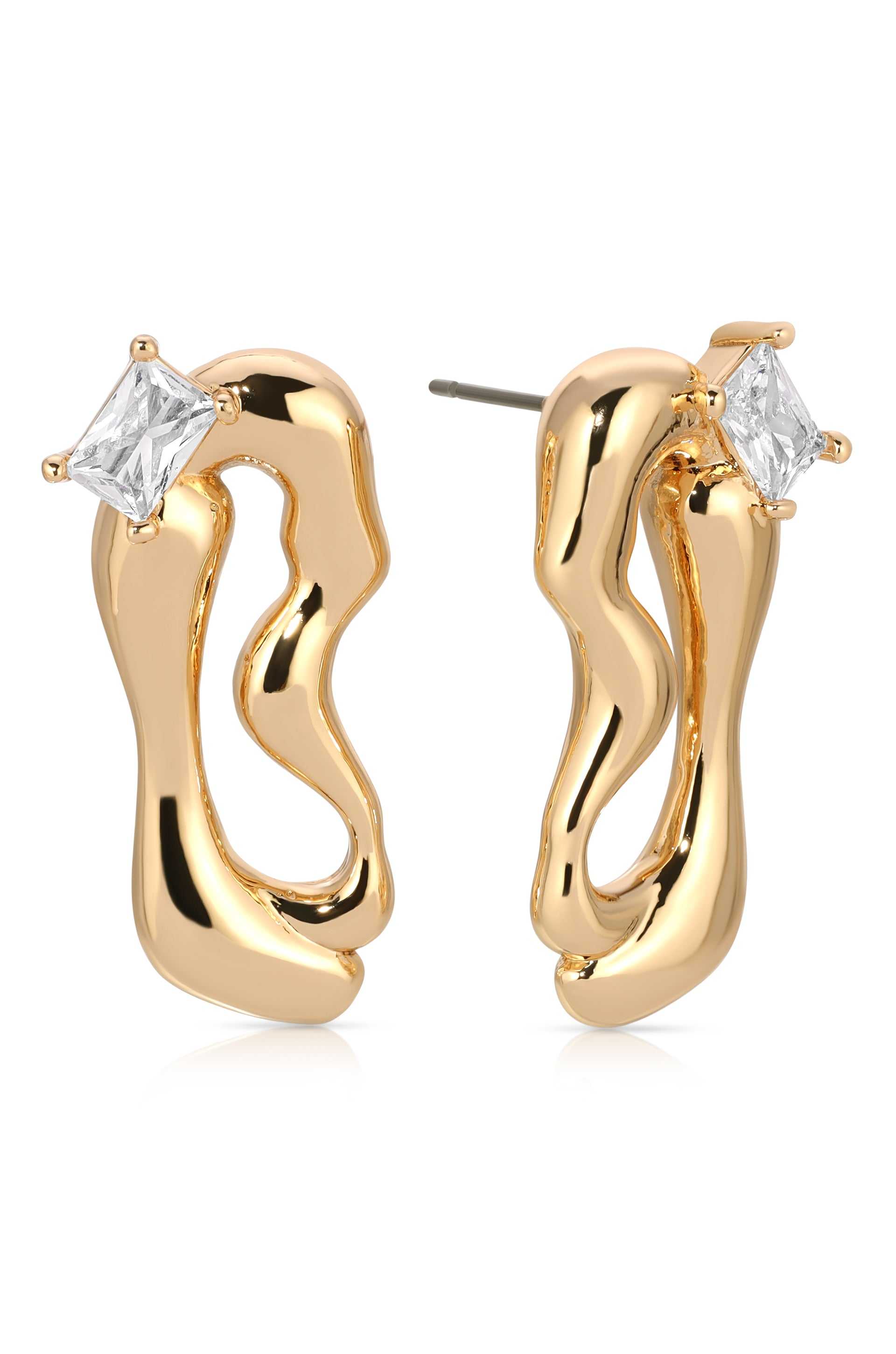 18kt gold plated/top
