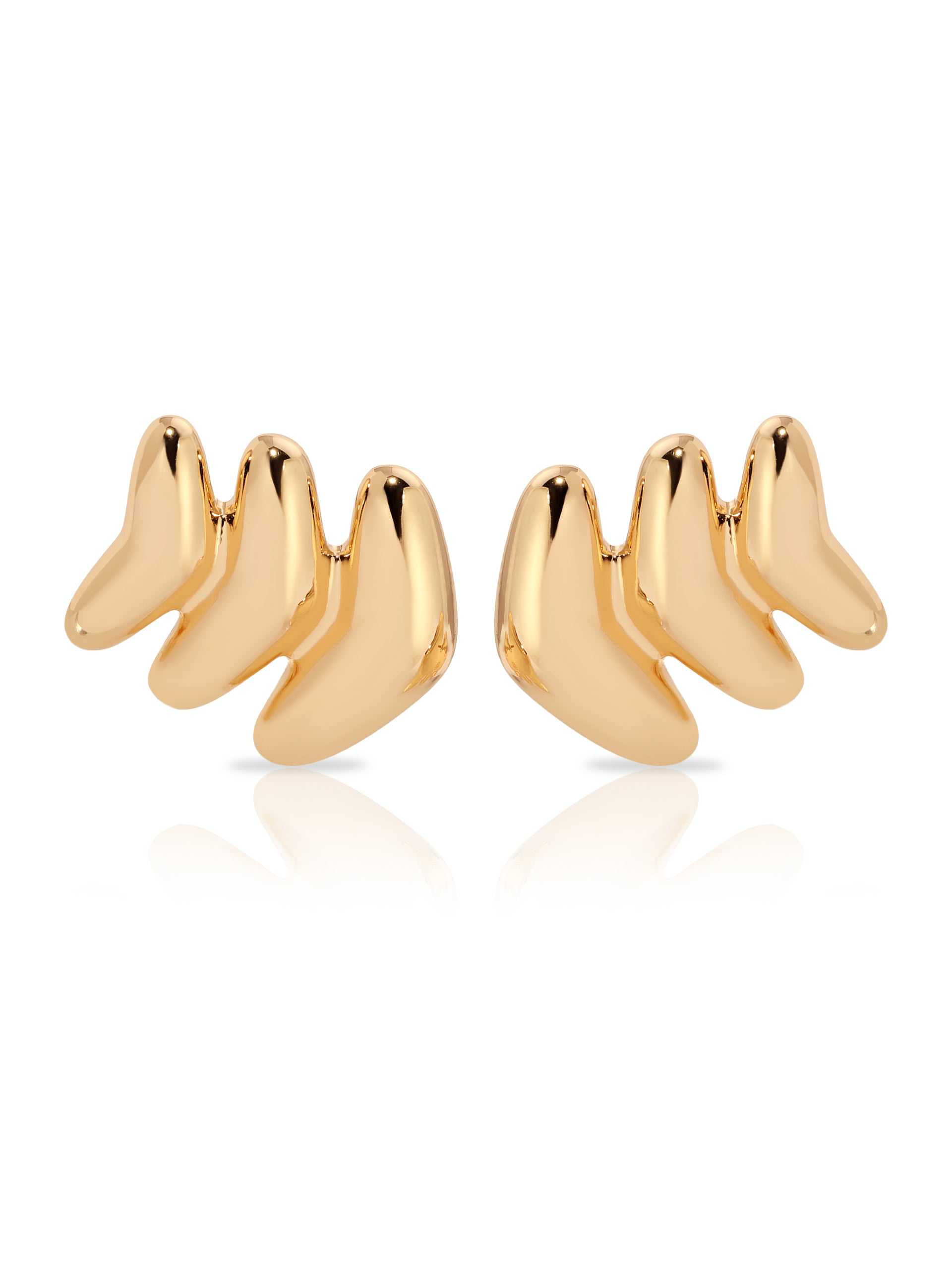 18kt Gold Plated/top