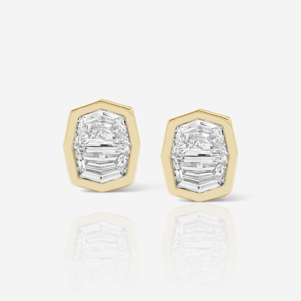 14kt yellow gold/top