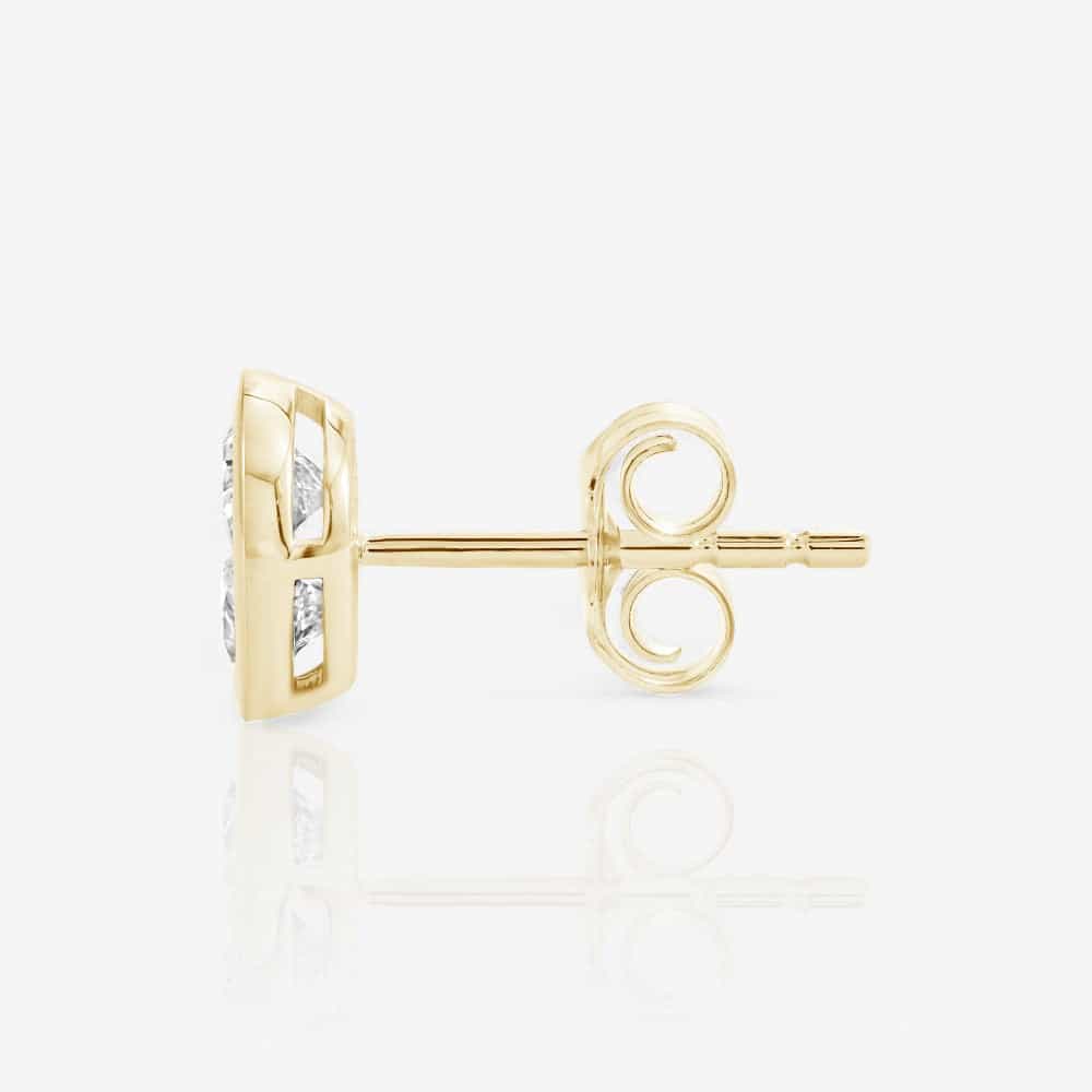 14kt yellow gold/side