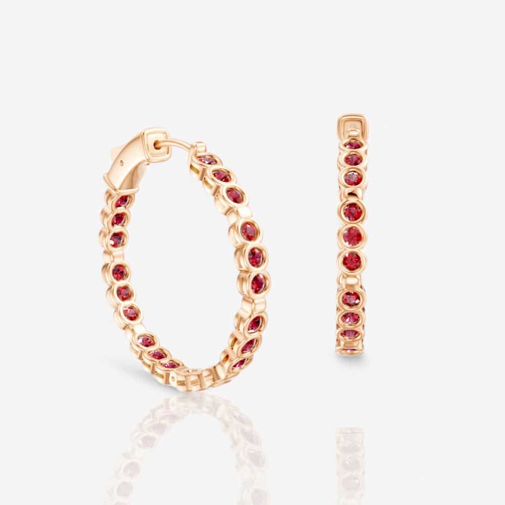 18kt rose gold/1.25/top