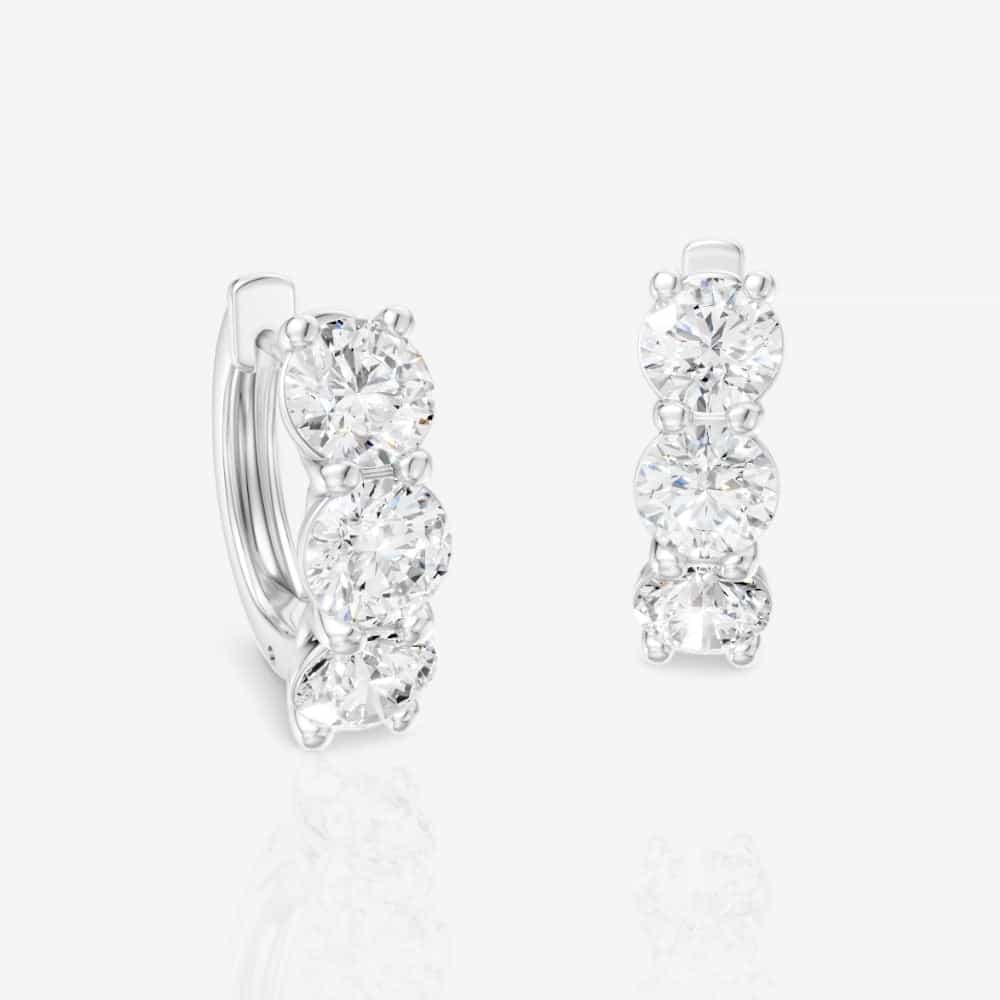 14kt white gold/18kt white gold/platinum/2.00/top