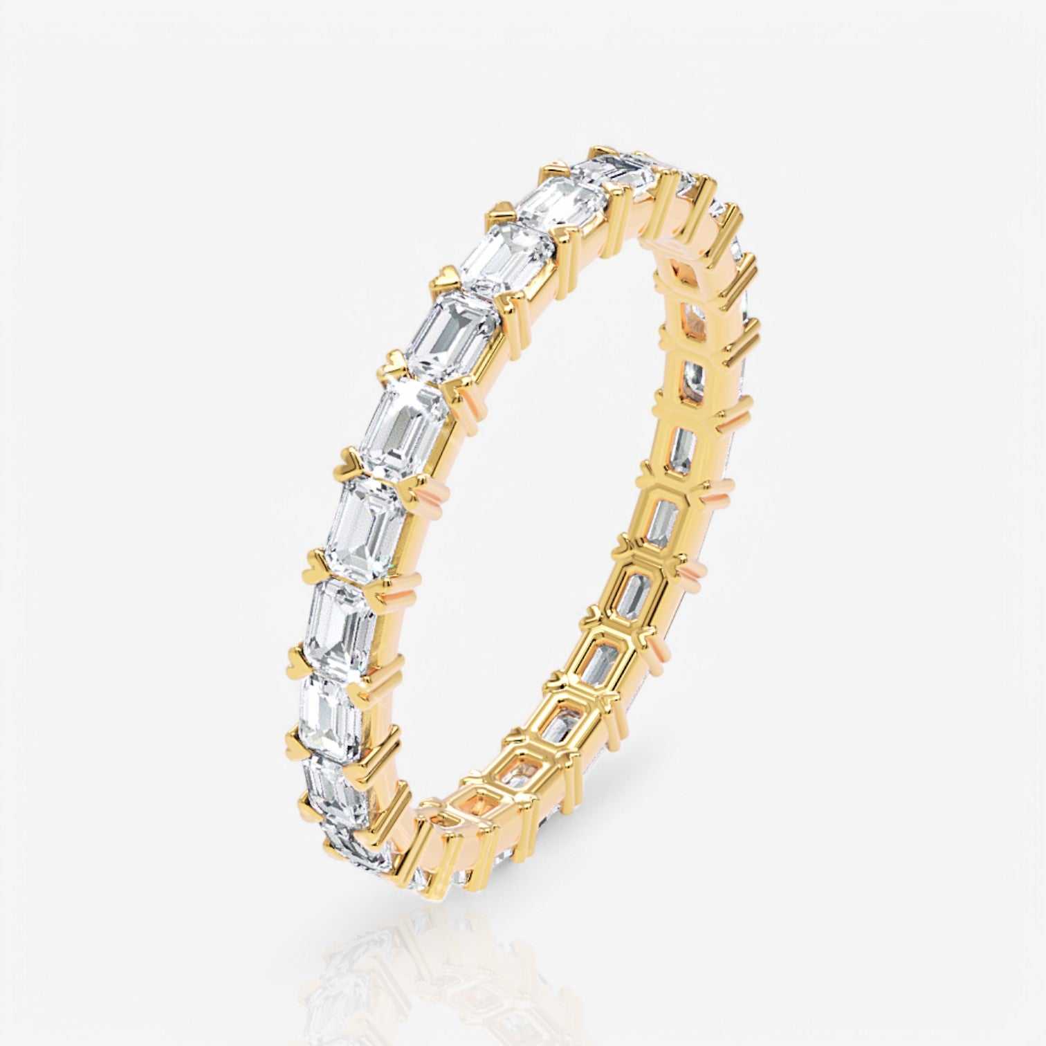 18kt yellow gold/2.00/3/3.5/4/4.5/5/5.5/6/6.5/7/7.5/8/8.5/9/front