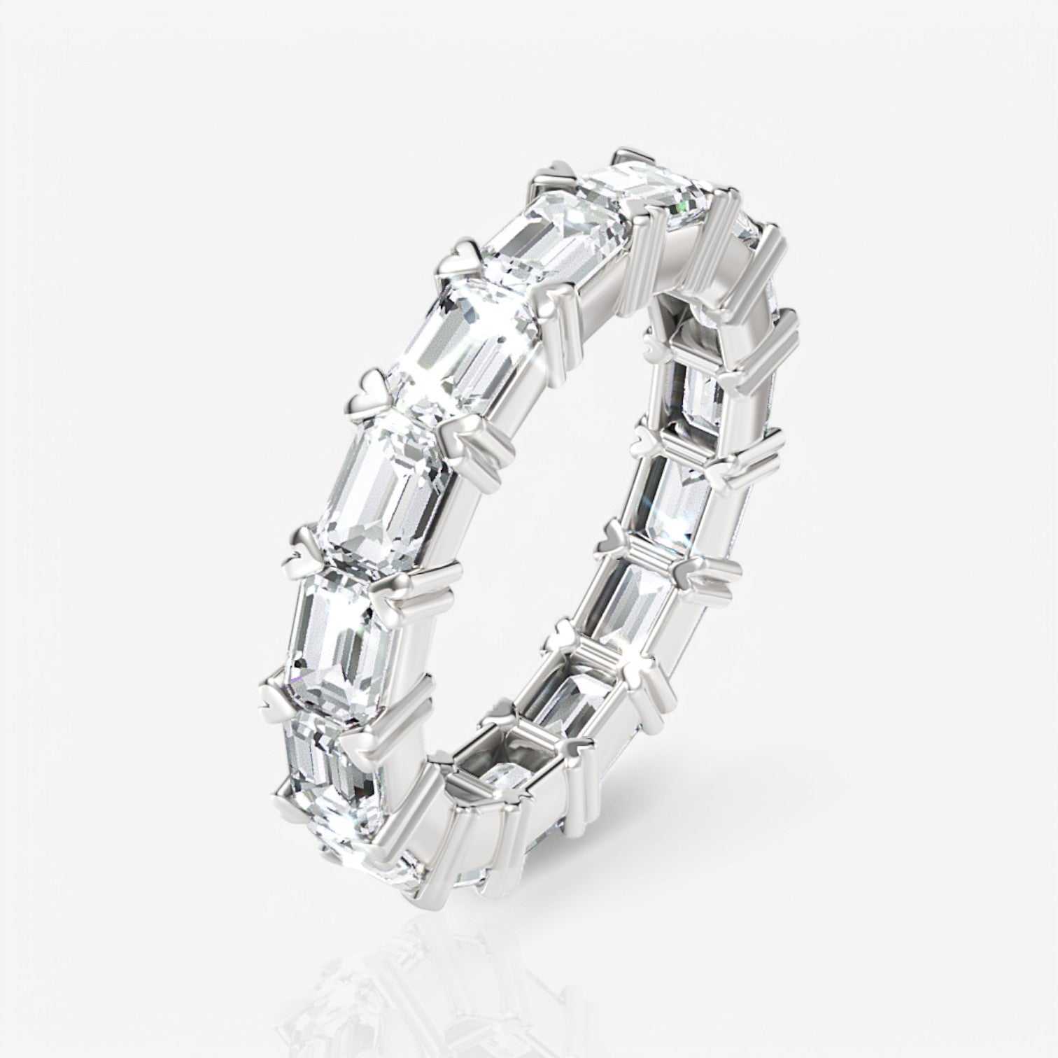 14kt white gold/18kt white gold/platinum/6.00/3/3.5/4/4.5/5/5.5/6/6.5/7/7.5/8/8.5/9/front
