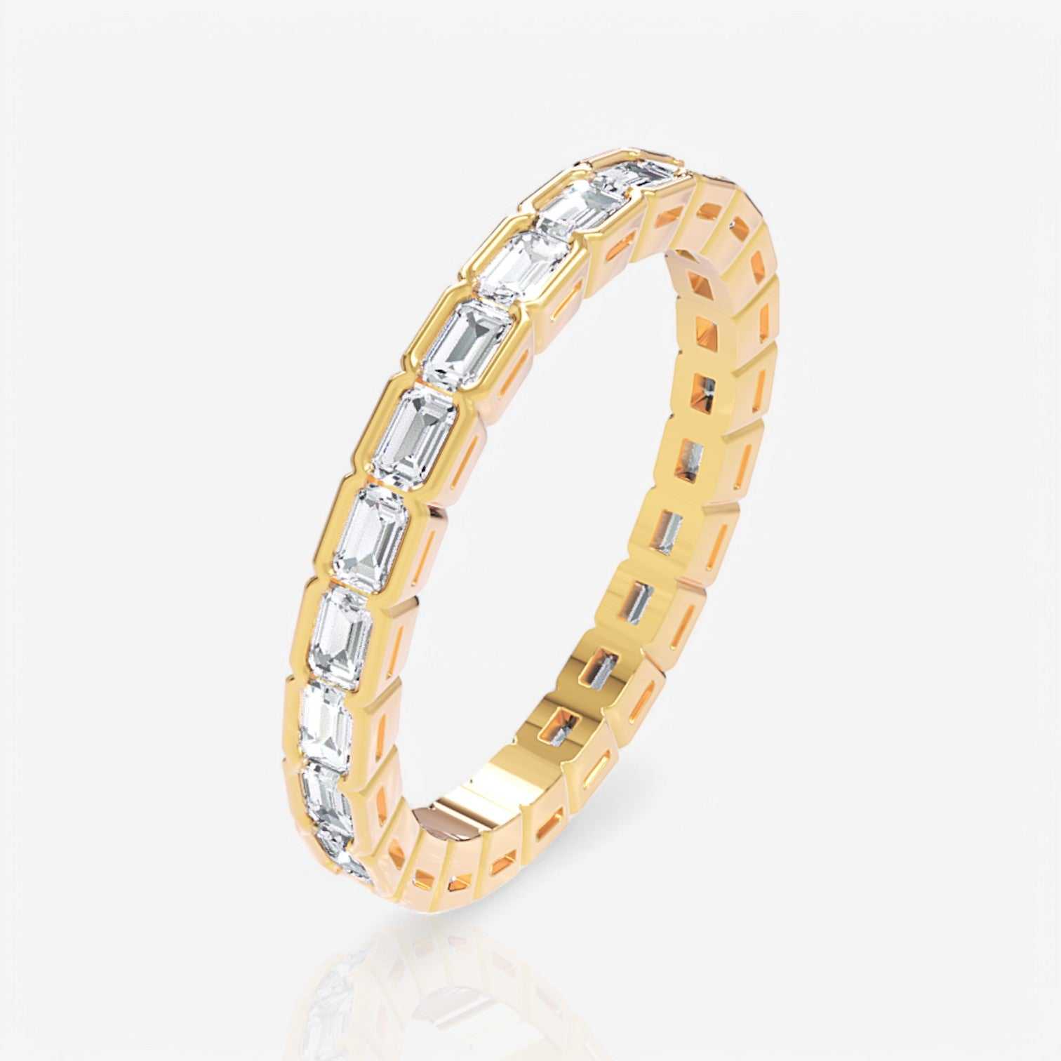 18kt yellow gold/1.00/3/3.5/4/4.5/5/5.5/6/6.5/7/7.5/8/8.5/9/front