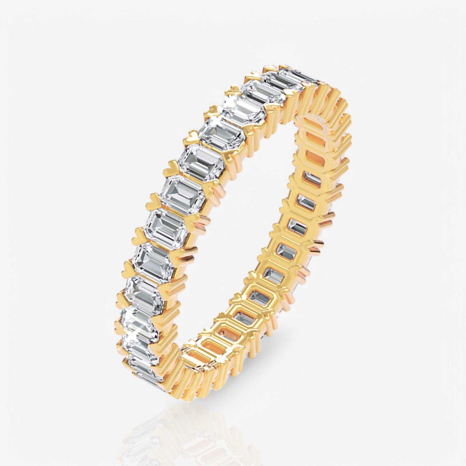 18kt yellow gold/2.00/3/3.5/4/4.5/5/5.5/6/6.5/7/7.5/8/8.5/9/front