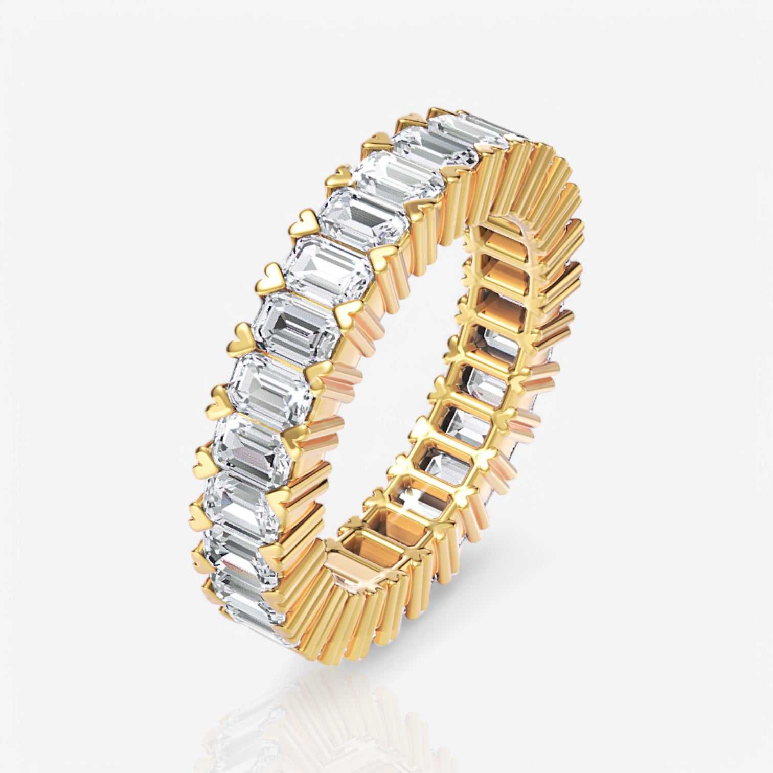 18kt yellow gold/3.00/3/3.5/4/4.5/5/5.5/6/6.5/7/7.5/8/8.5/9/front