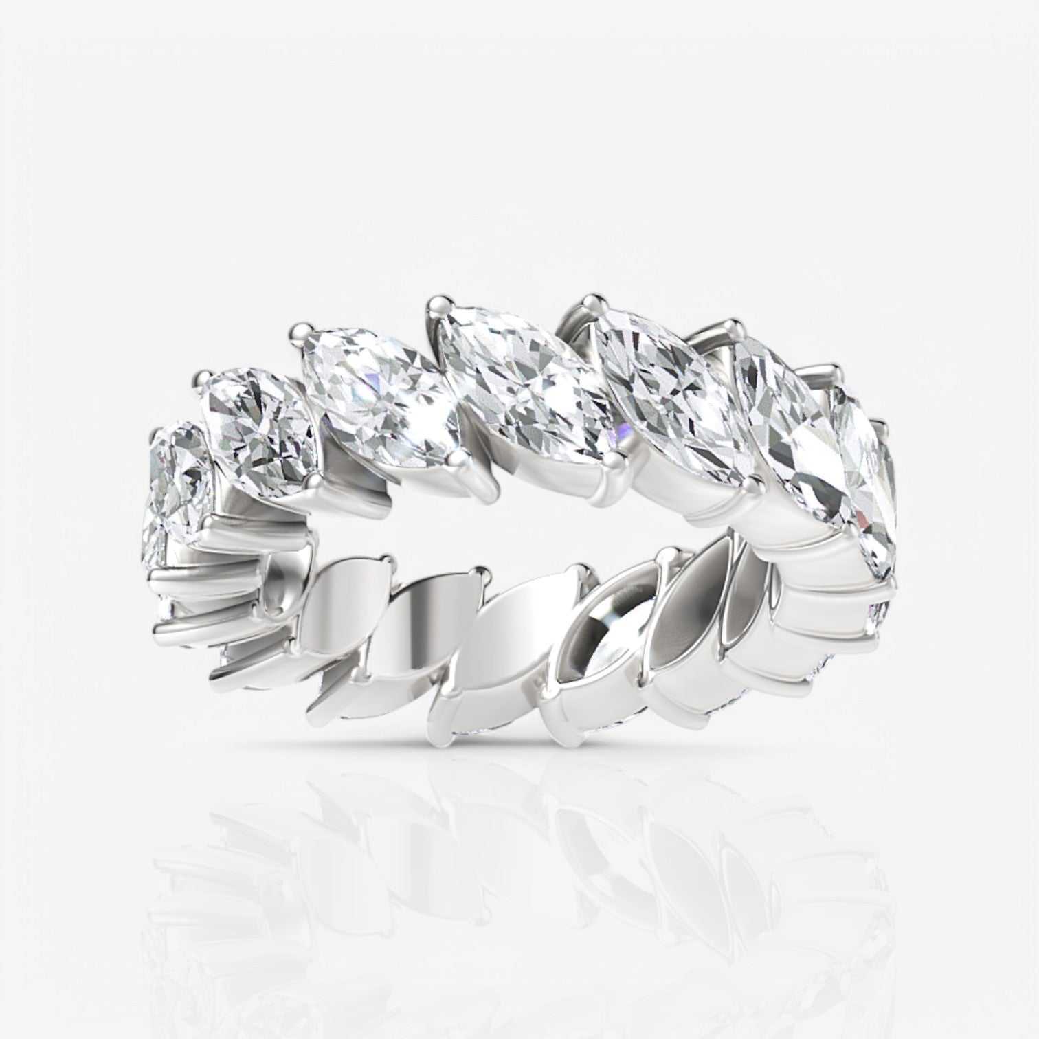 14kt white gold/18kt white gold/platinum/5.00/3/3.5/4/4.5/5/5.5/6/6.5/7/7.5/8/8.5/9/top