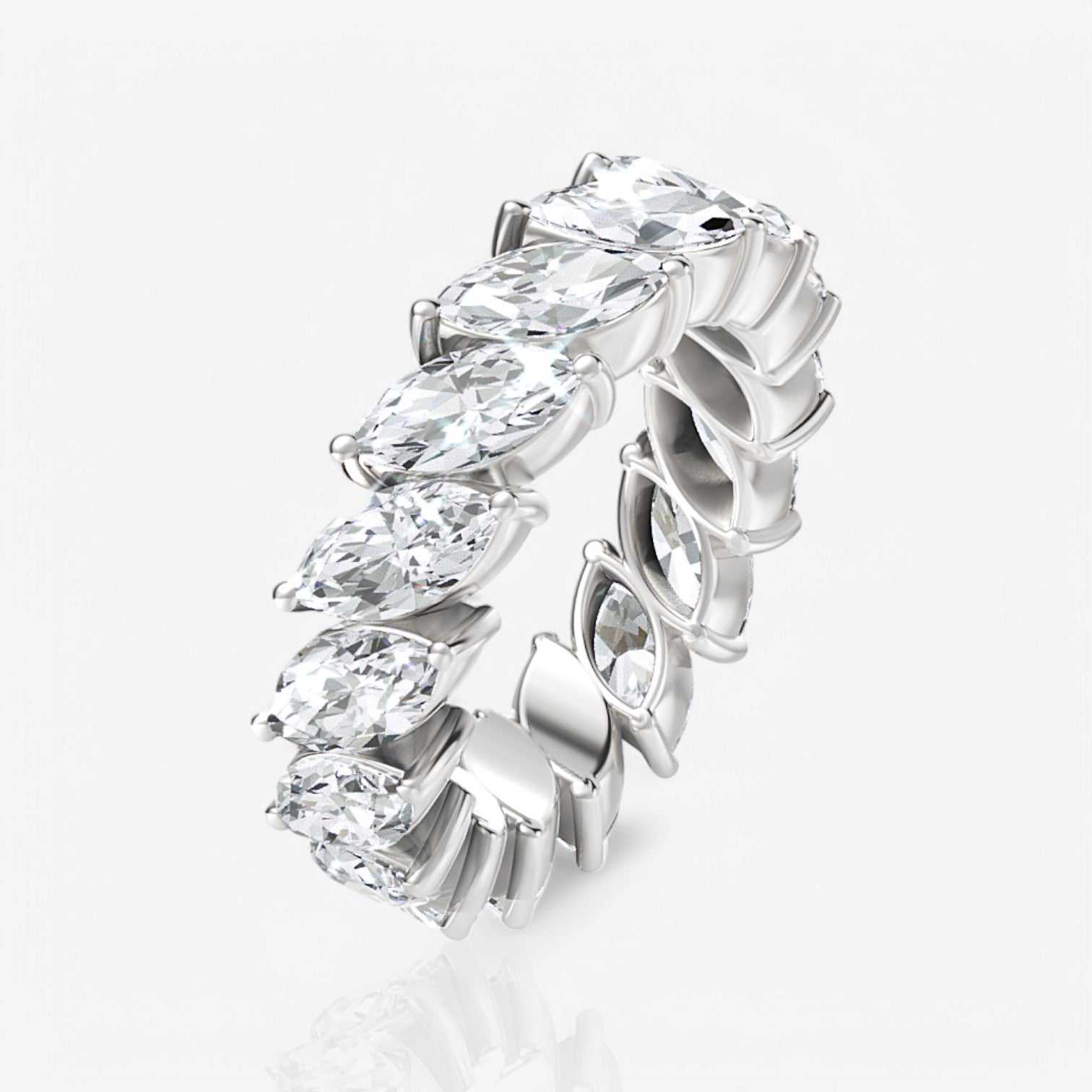 14kt white gold/18kt white gold/platinum/5.00/3/3.5/4/4.5/5/5.5/6/6.5/7/7.5/8/8.5/9/front