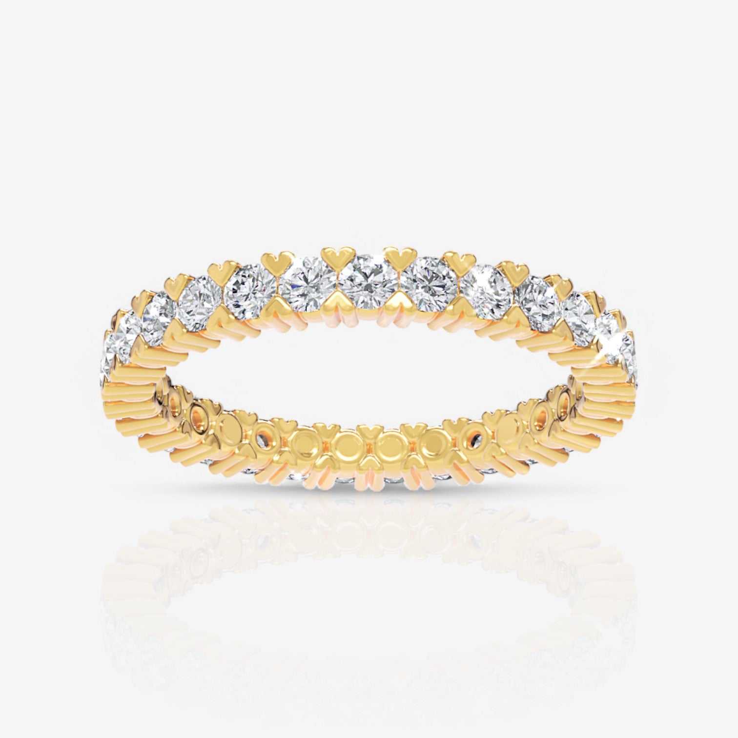 18kt yellow gold/1.00/3/3.5/4/4.5/5/5.5/6/6.5/7/7.5/8/8.5/9/top