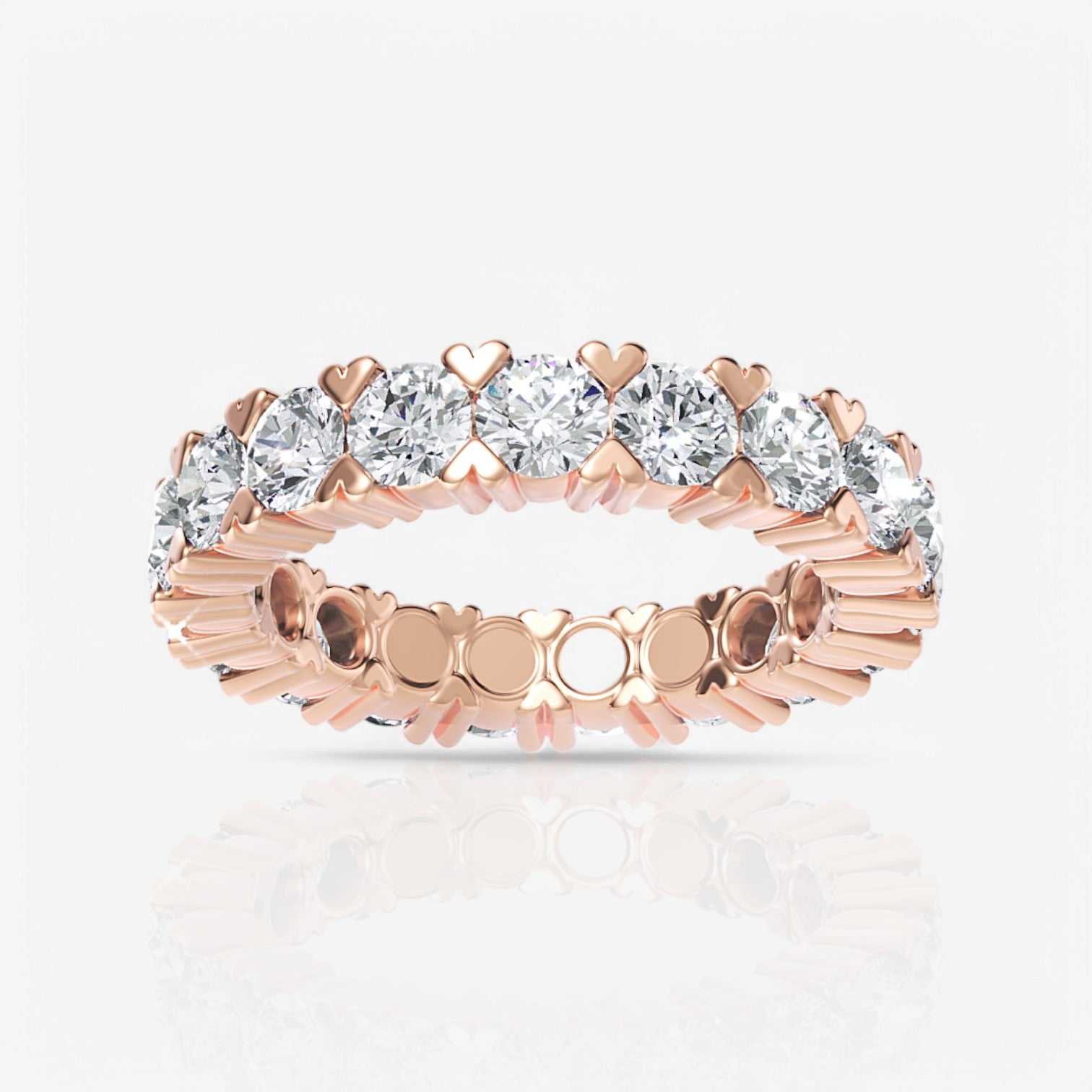 18kt rose gold/3.00/3/3.5/4/4.5/5/5.5/6/6.5/7/7.5/8/8.5/9/top