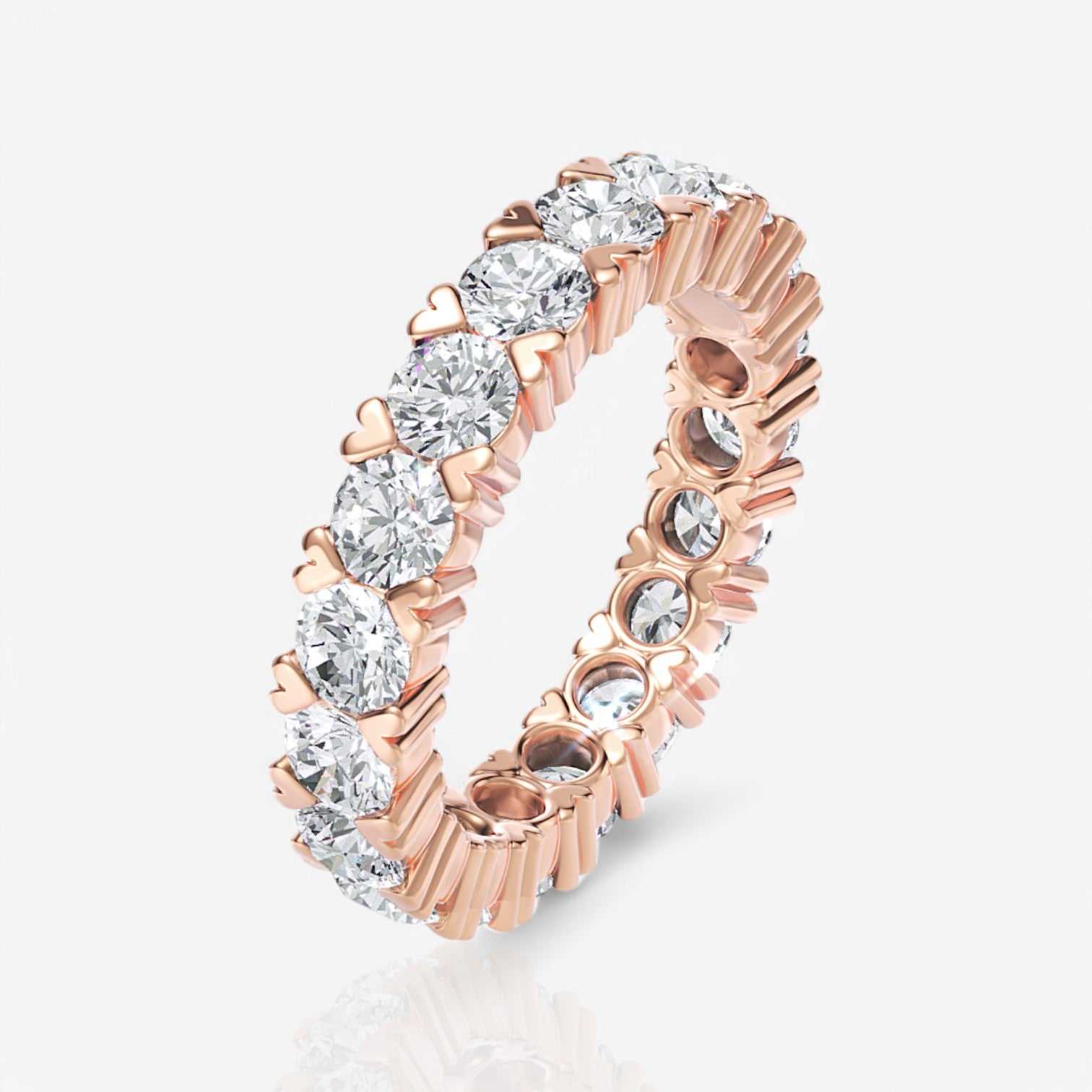 18kt rose gold/3.00/3/3.5/4/4.5/5/5.5/6/6.5/7/7.5/8/8.5/9/front