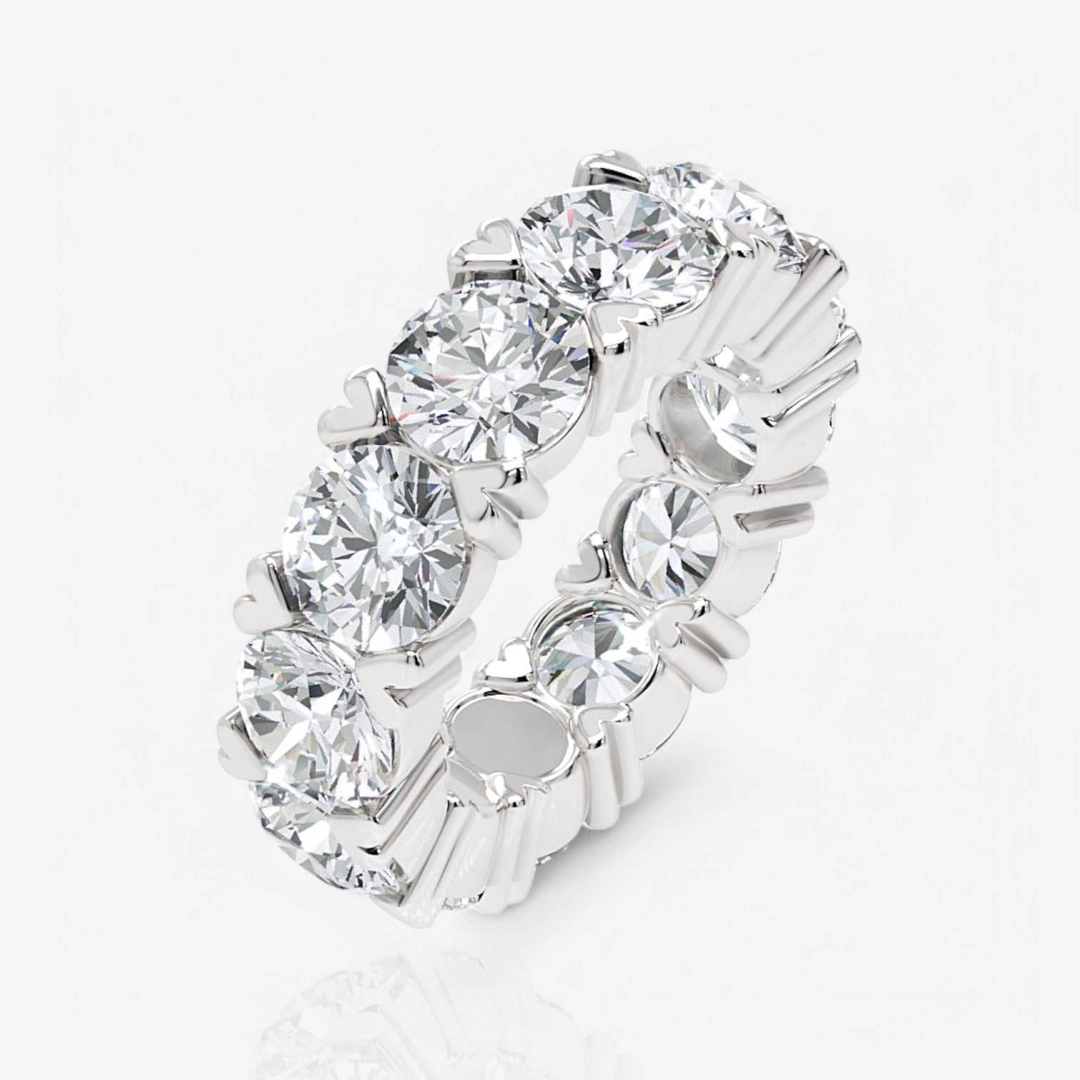 14kt white gold/18kt white gold/platinum/9.00/3/3.5/4/4.5/5/5.5/6/6.5/7/7.5/8/8.5/9/front
