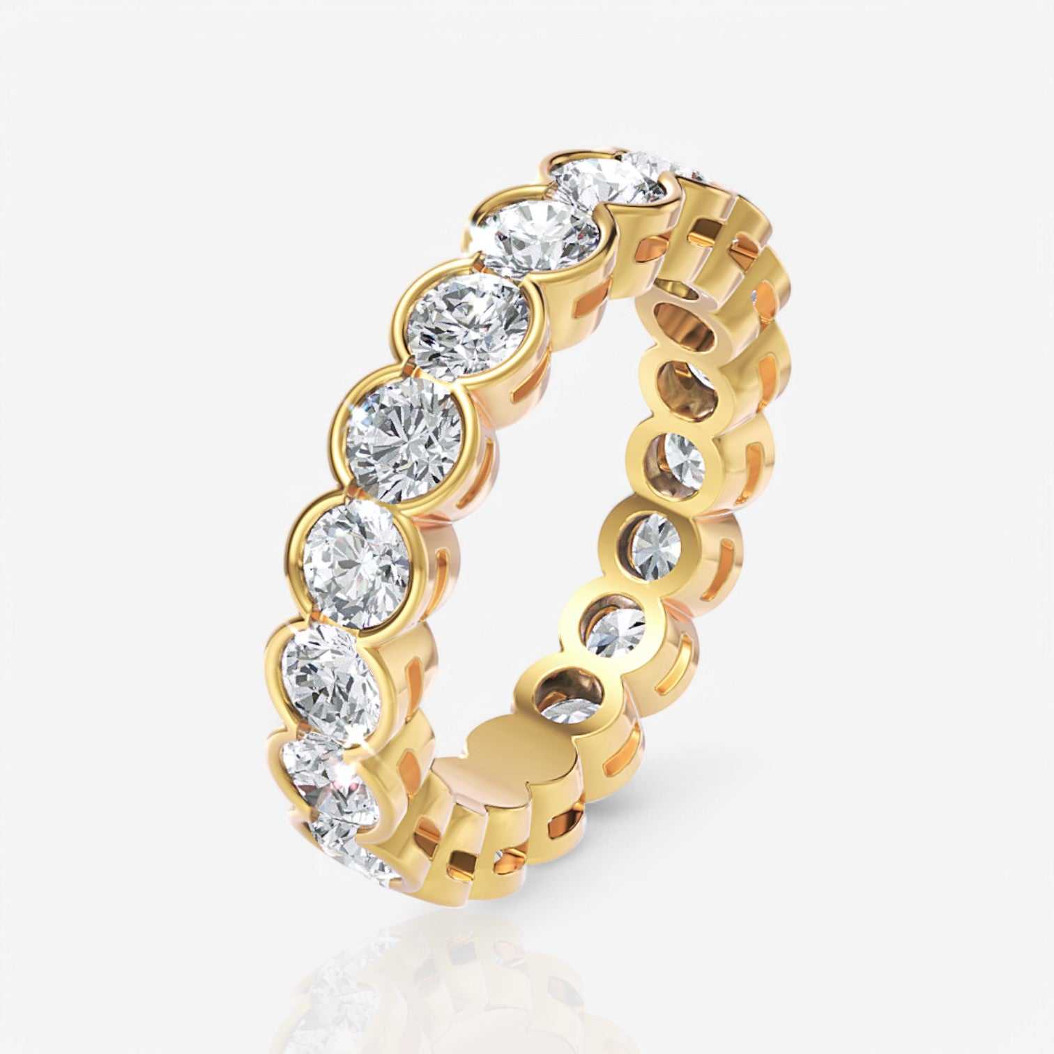 18kt yellow gold/3.00/3/3.5/4/4.5/5/5.5/6/6.5/7/7.5/8/8.5/9/front
