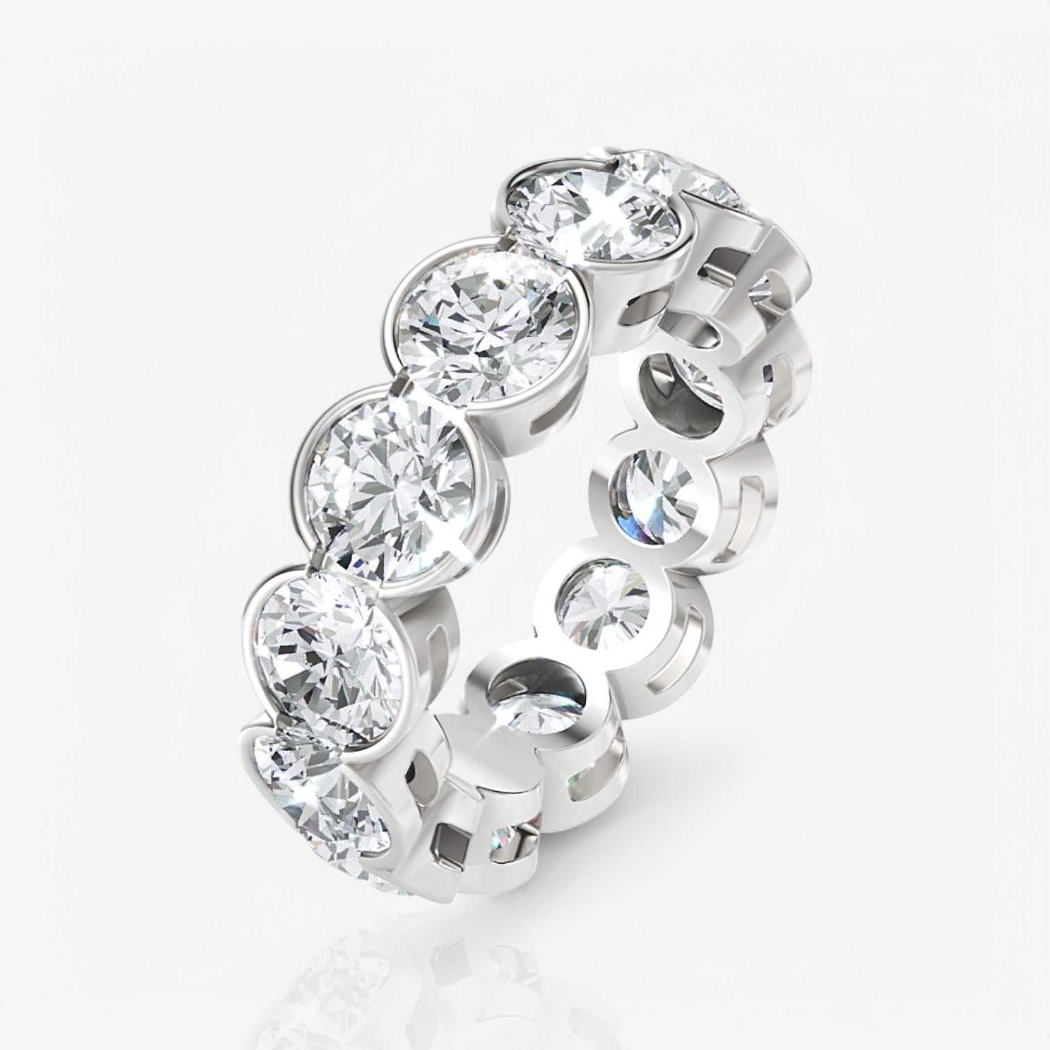 14kt white gold/18kt white gold/platinum/8.00/3/3.5/4/4.5/5/5.5/6/6.5/7/7.5/8/8.5/9/front