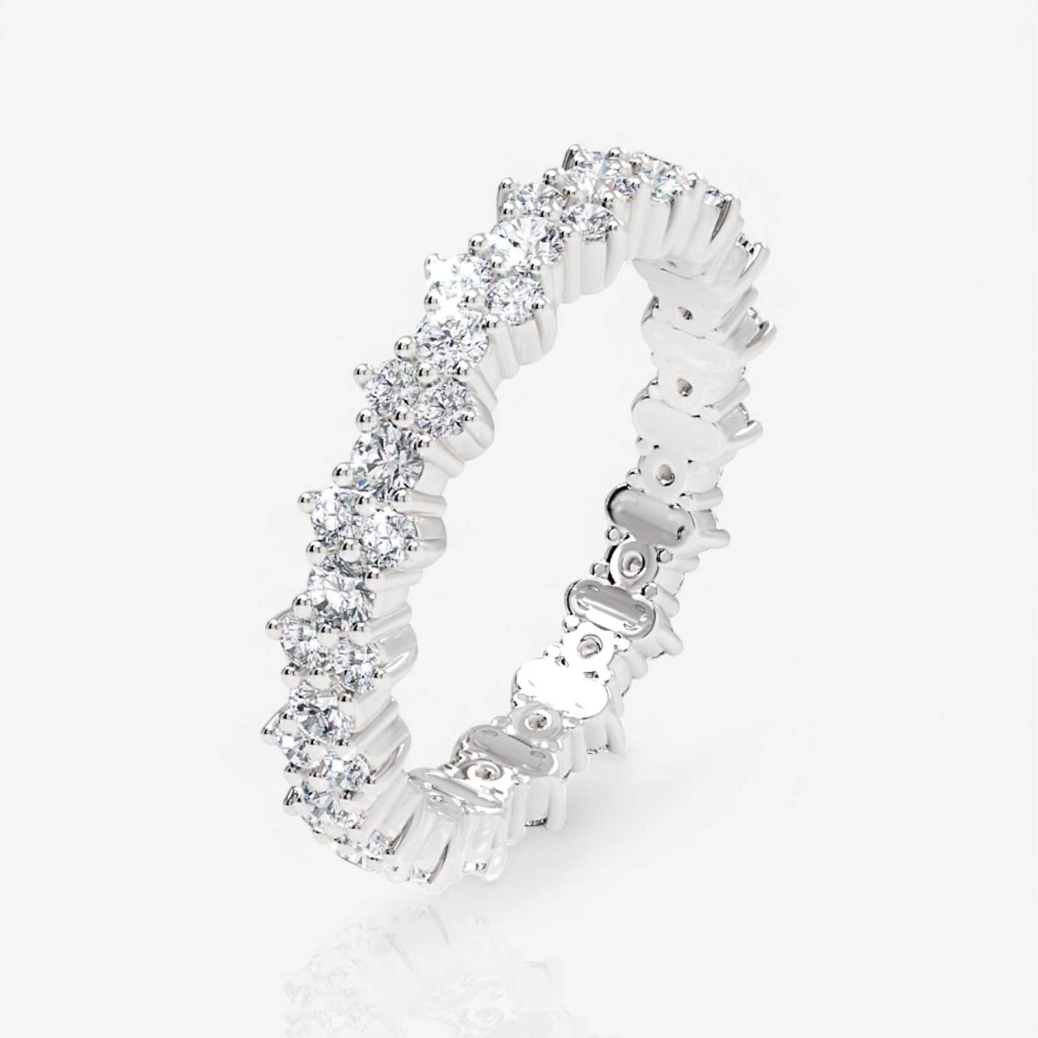 14kt white gold/18kt white gold/platinum/2.00/3/3.5/4/4.5/5/5.5/6/6.5/7/7.5/8/8.5/9/front