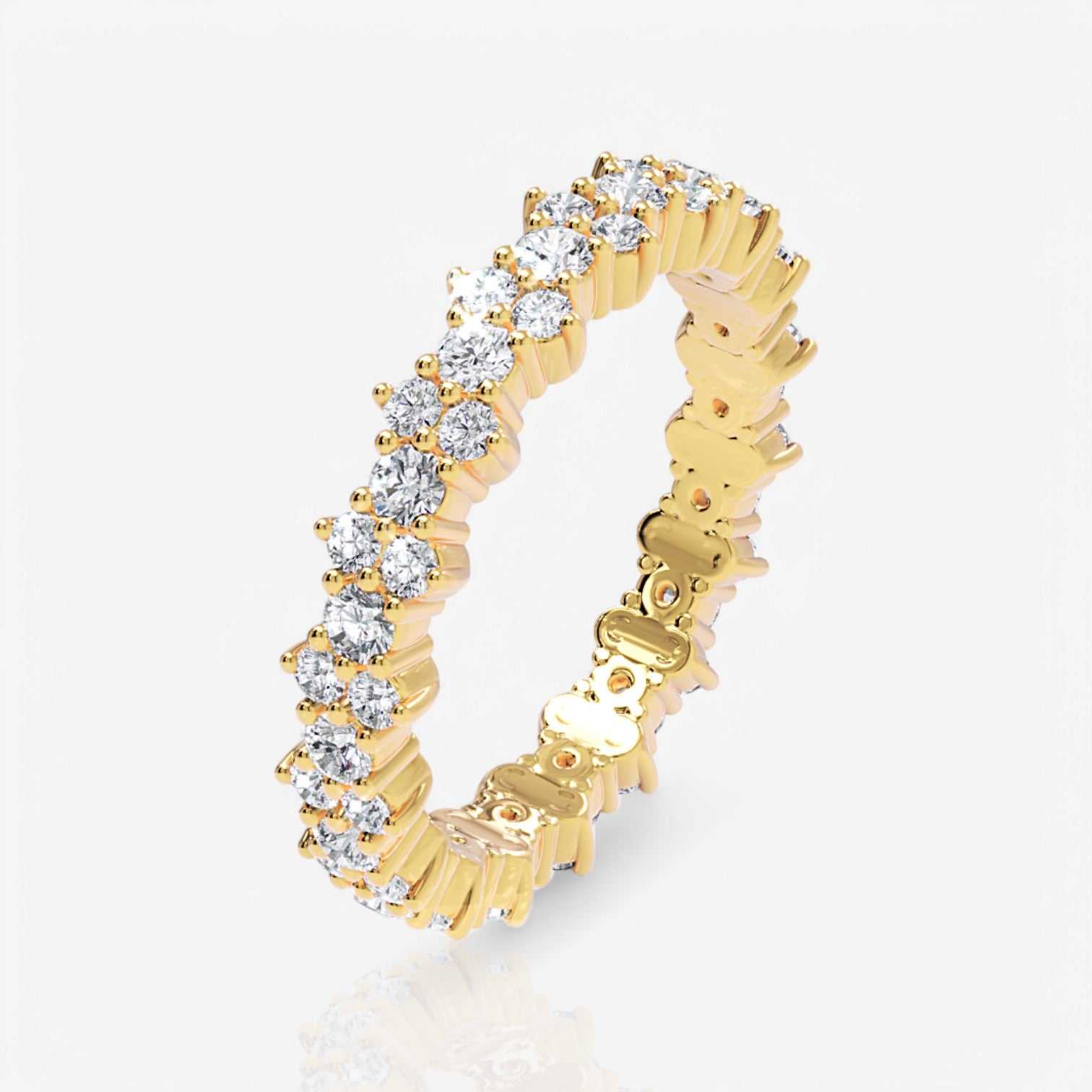 18kt yellow gold/2.00/3/3.5/4/4.5/5/5.5/6/6.5/7/7.5/8/8.5/9/front