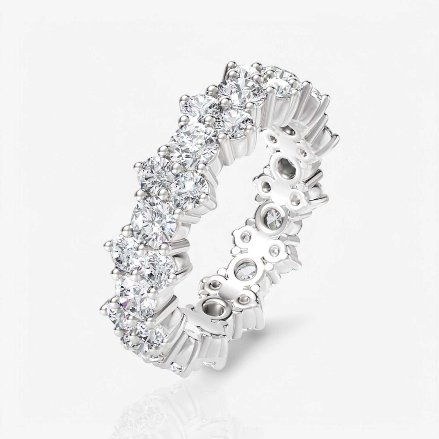 14kt white gold/18kt white gold/platinum/3.00/3/3.5/4/4.5/5/5.5/6/6.5/7/7.5/8/8.5/9/front