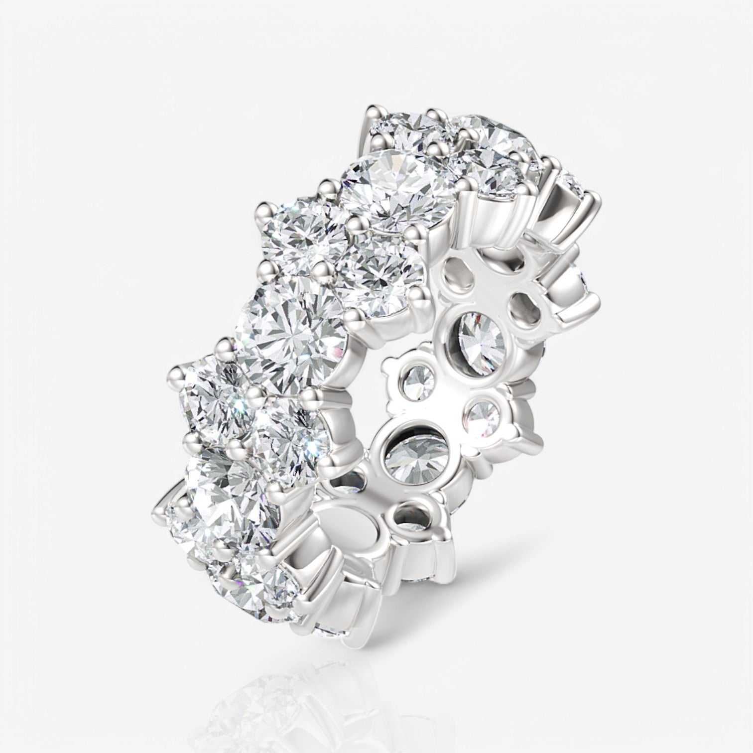 14kt white gold/18kt white gold/platinum/8.00/3/3.5/4/4.5/5/5.5/6/6.5/7/7.5/8/8.5/9/front