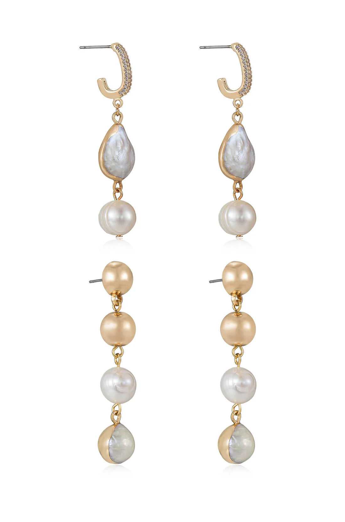 18kt Gold Plated/side