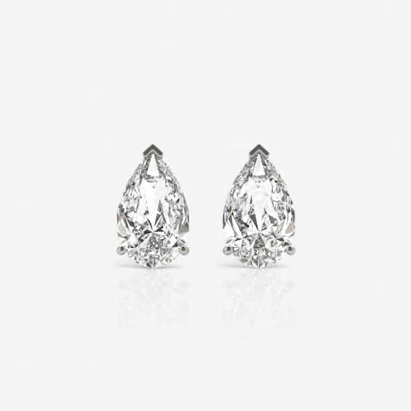 14kt white gold/18kt white gold/platinum/0.60/0.80/1.00/push-back/screw-back/front