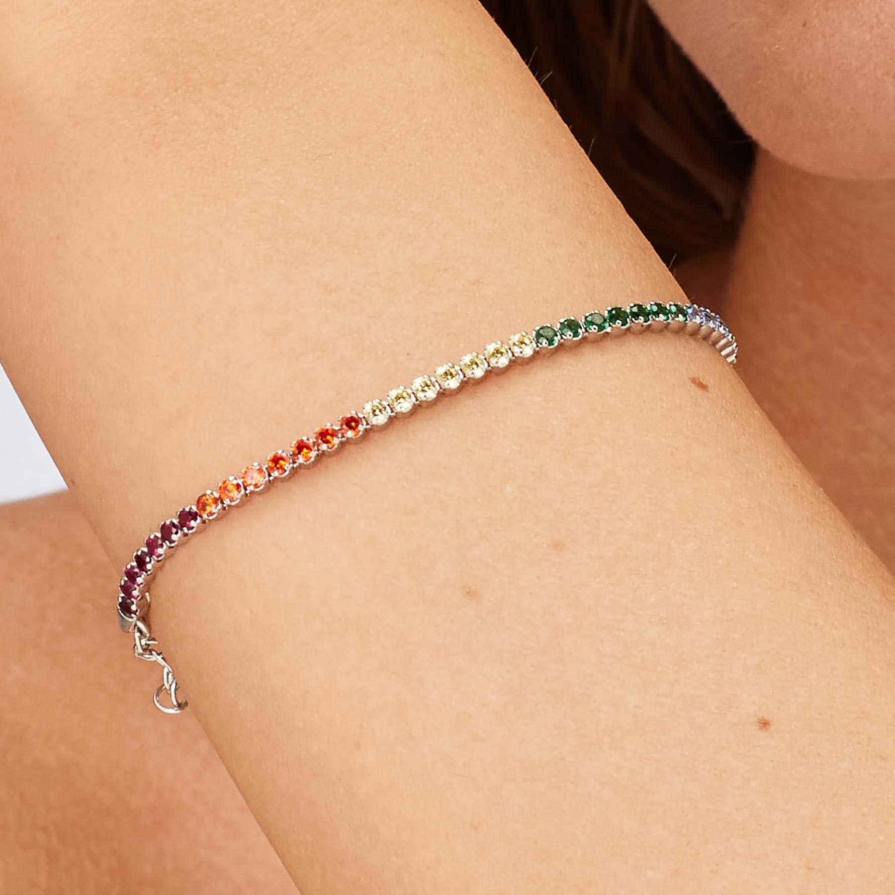 sterling silver/side