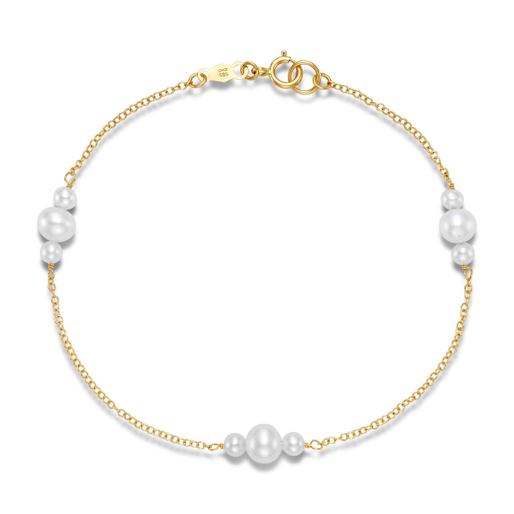 14kt yellow gold/top