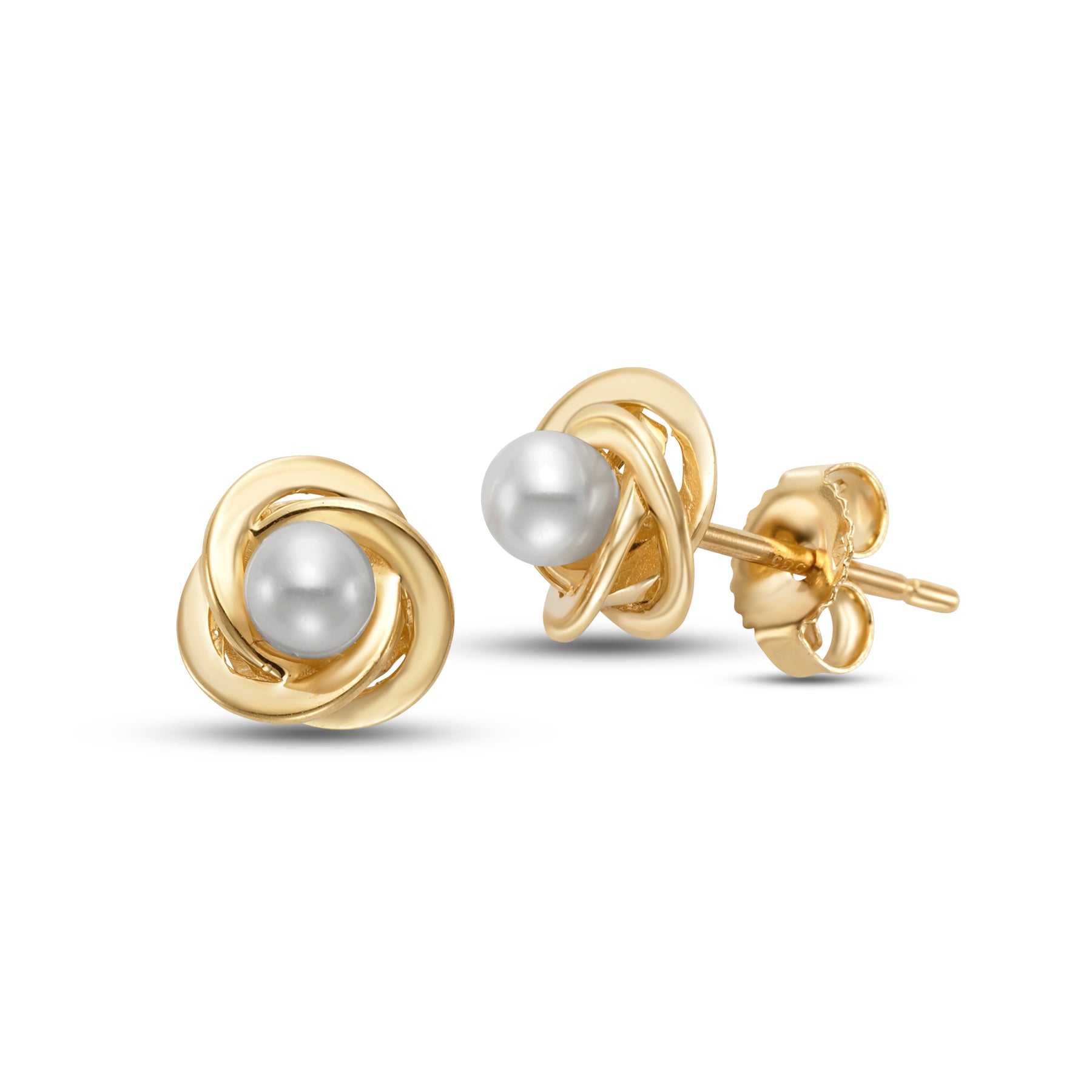 14kt yellow gold/top