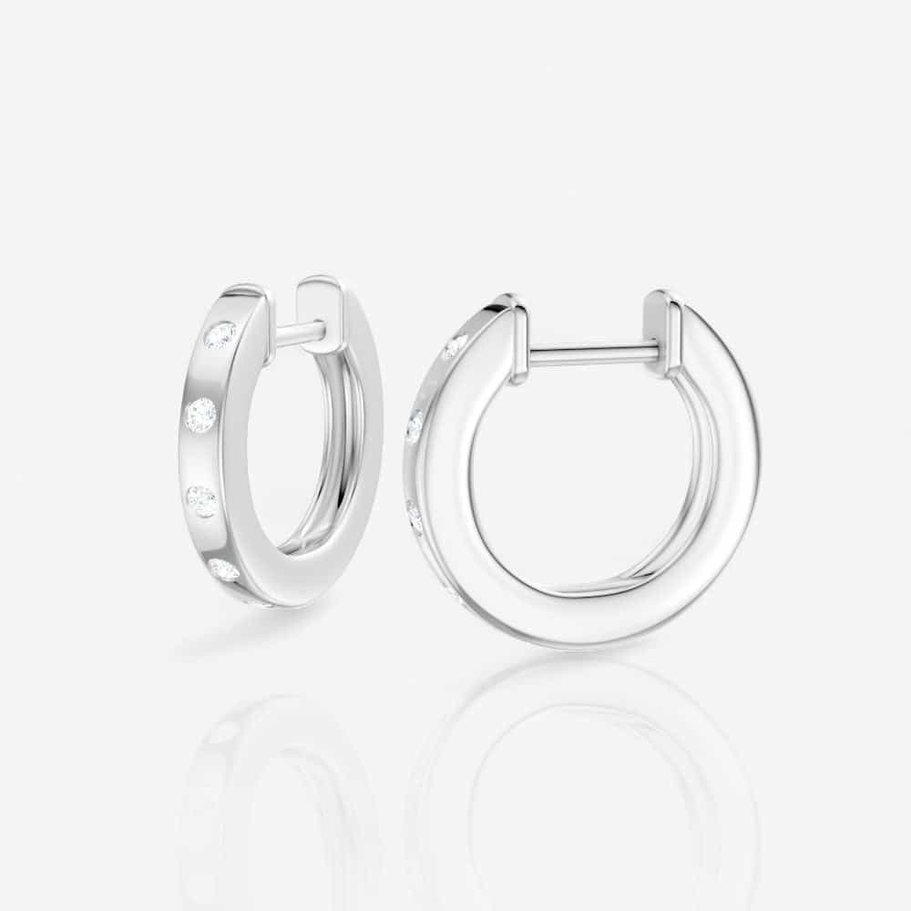 14kt white gold/front