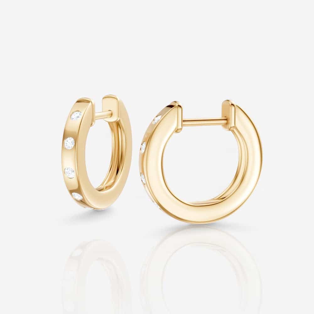 14kt yellow gold/front