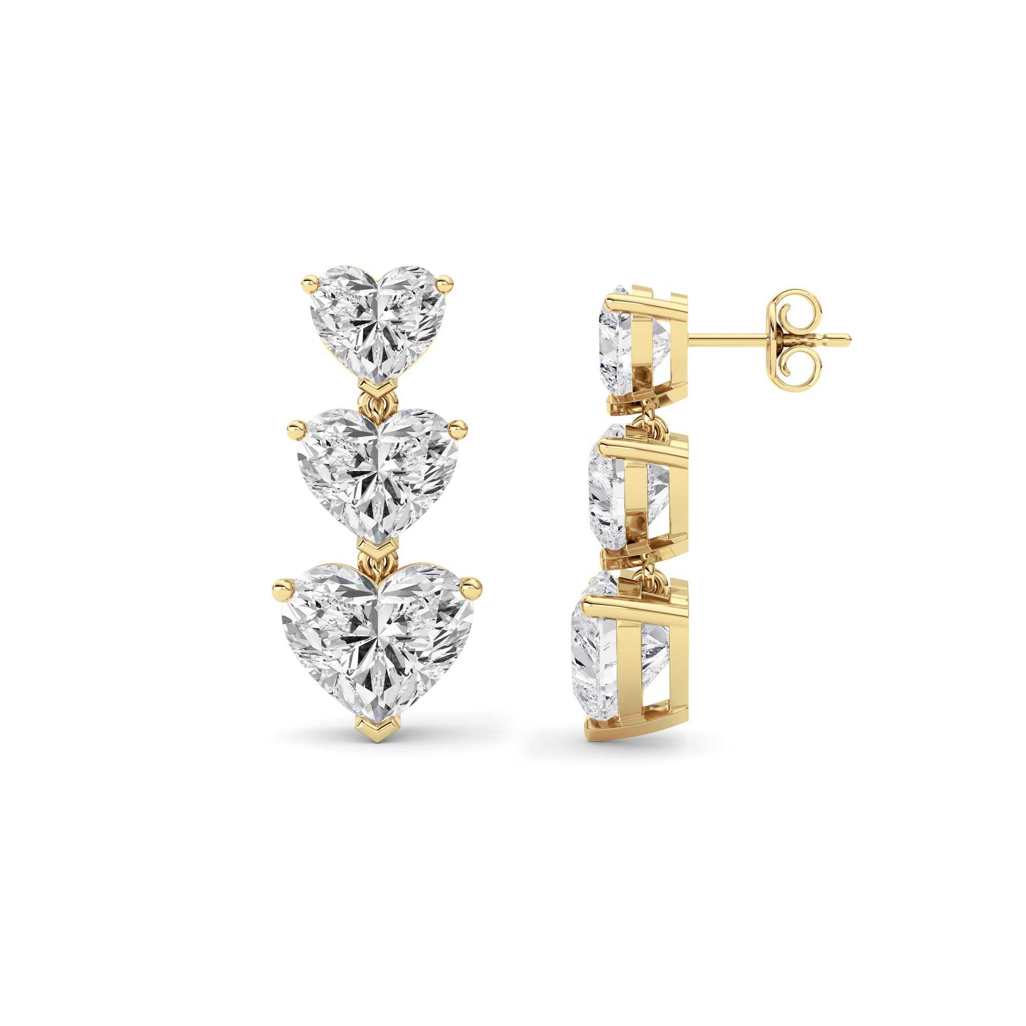 14kt yellow gold/16.00/side