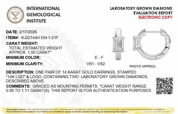 14kt white gold/1.00/measurements