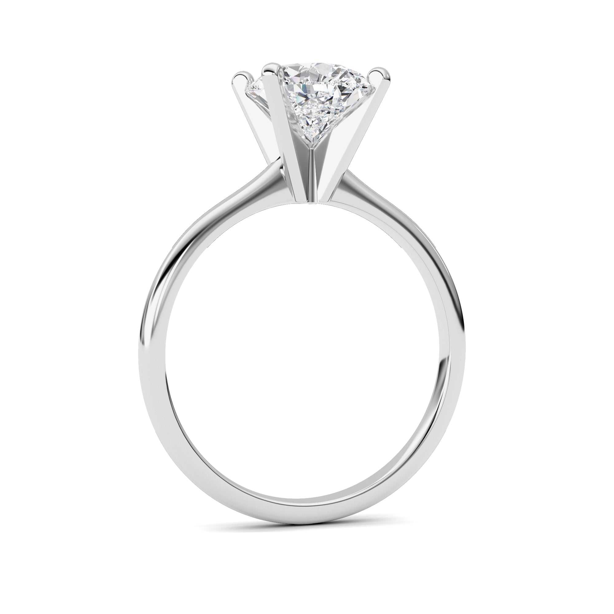 14kt white gold/4.00/side