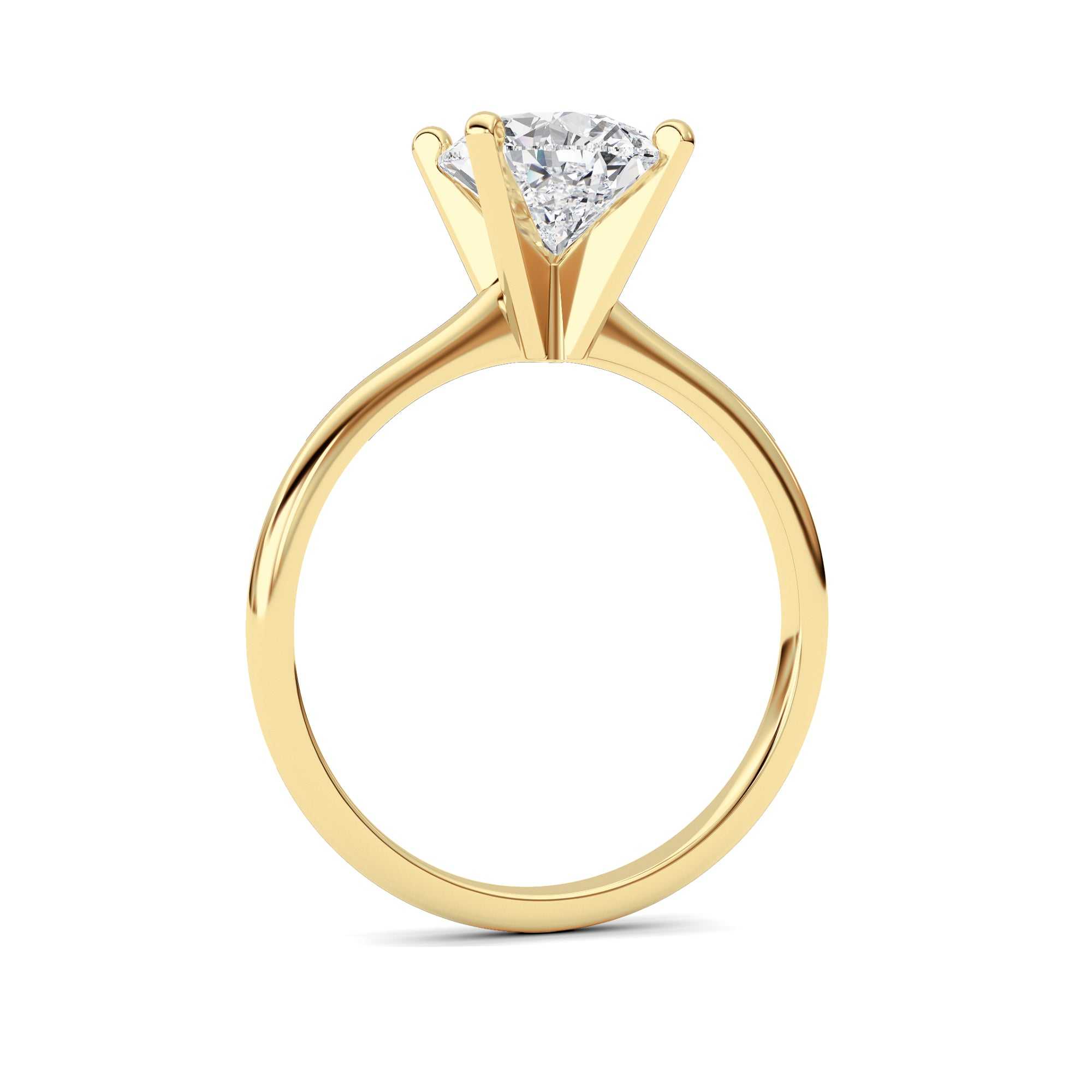 14kt yellow gold/5.00/side