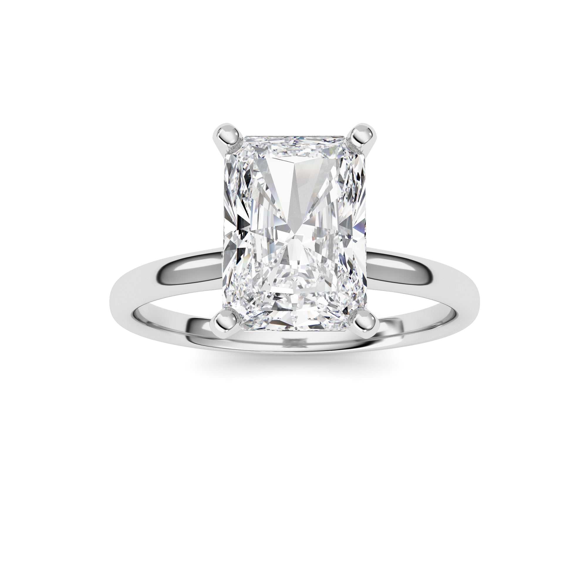 14kt white gold/1.00/top