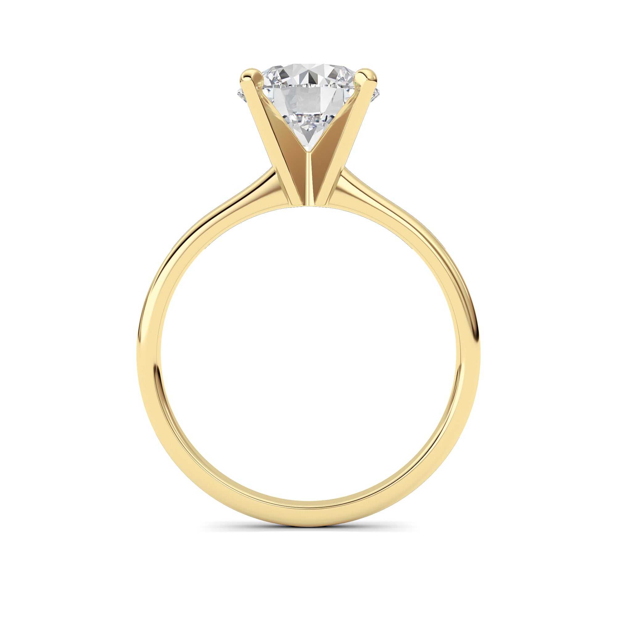 14kt yellow gold/2.00/side