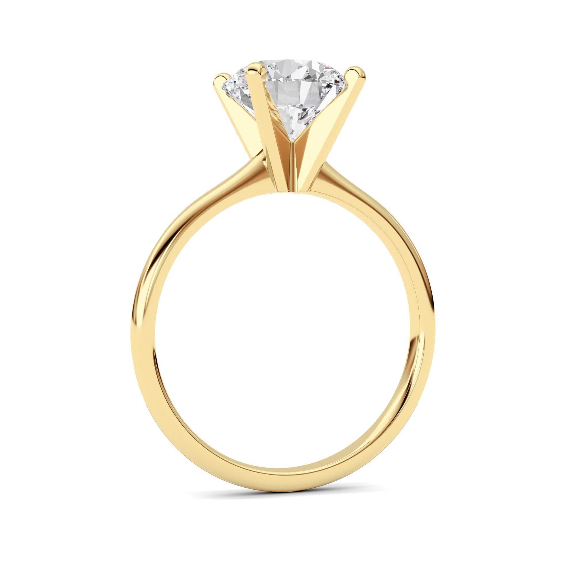14kt yellow gold/3.00/perspective