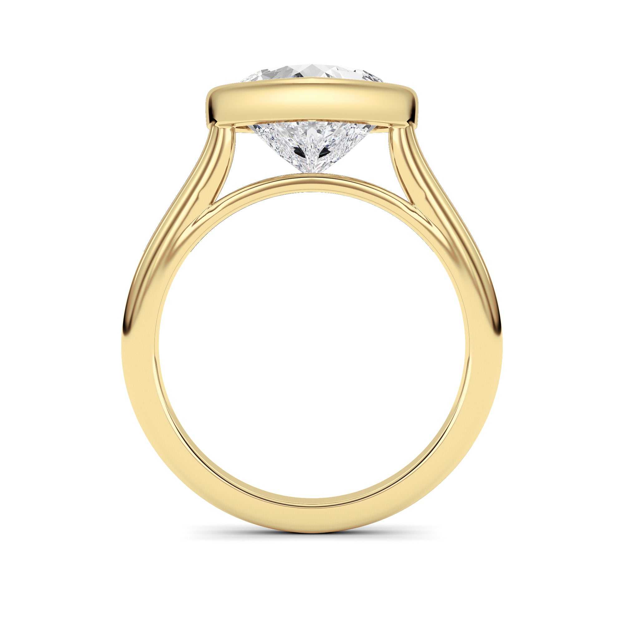 14kt yellow gold/3.00/side