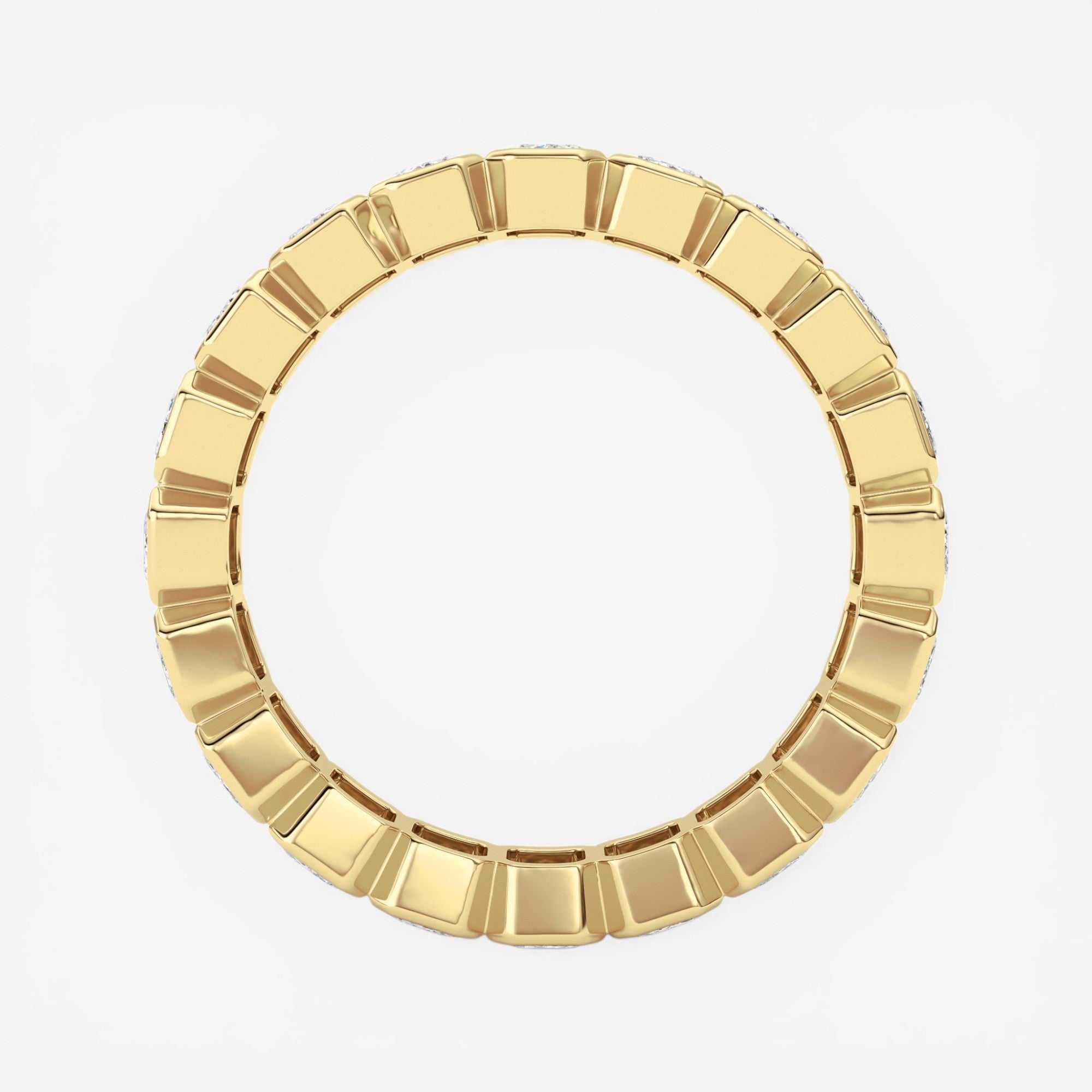 14kt yellow gold/2.50/5/6/7/8/9/front