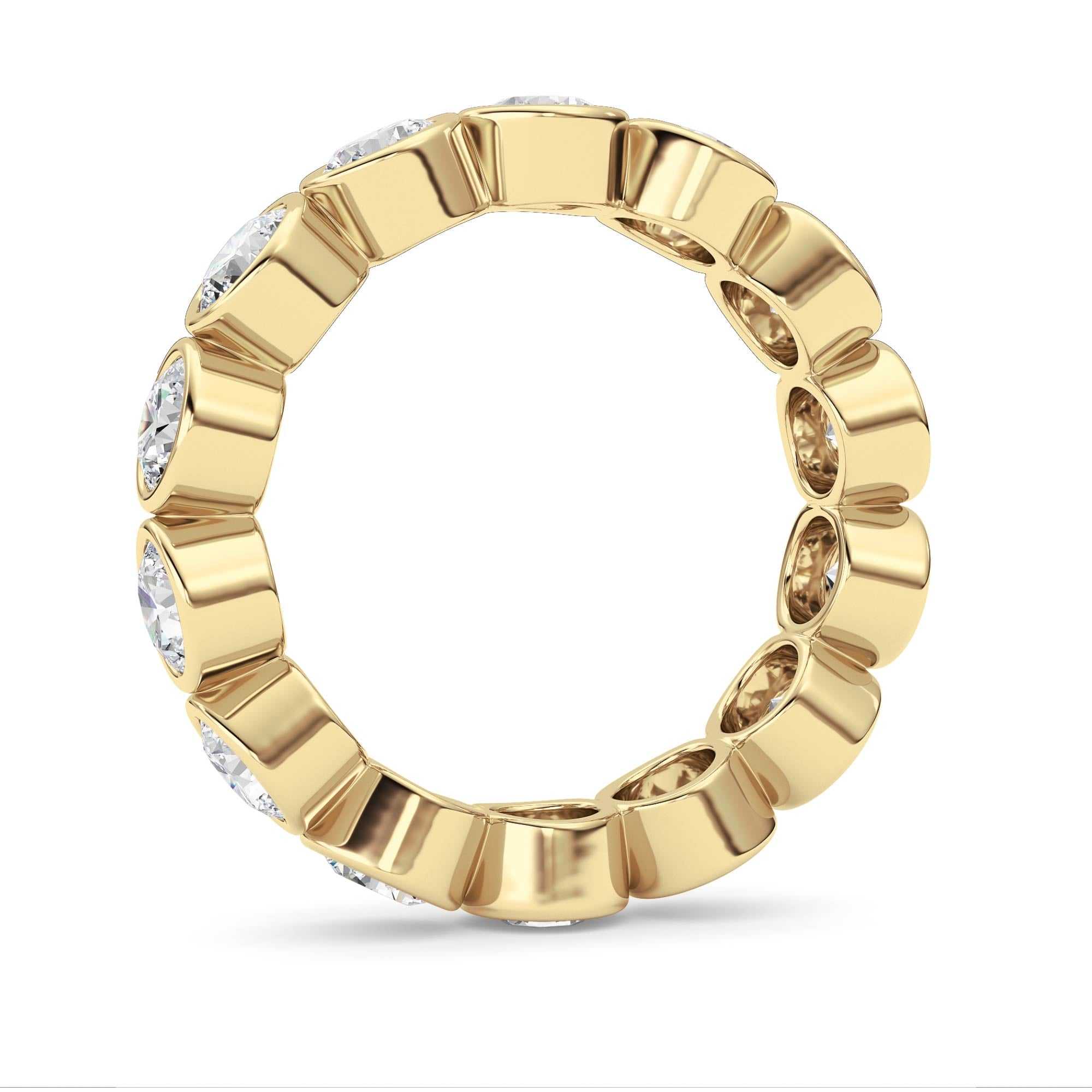 14kt yellow gold/3.50/5/6/7/8/9/front