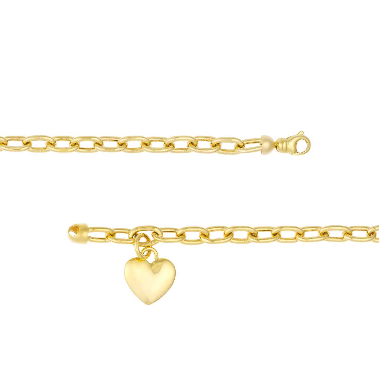 14kt yellow gold/perspective